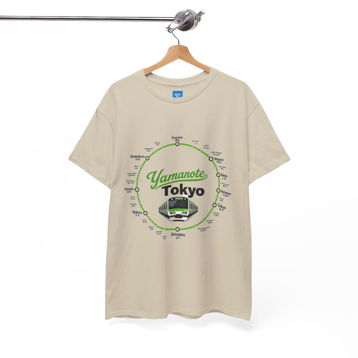 Yamanote Line Tokyo Metro Tee — Tokyo Train Map Graphic T-Shirt