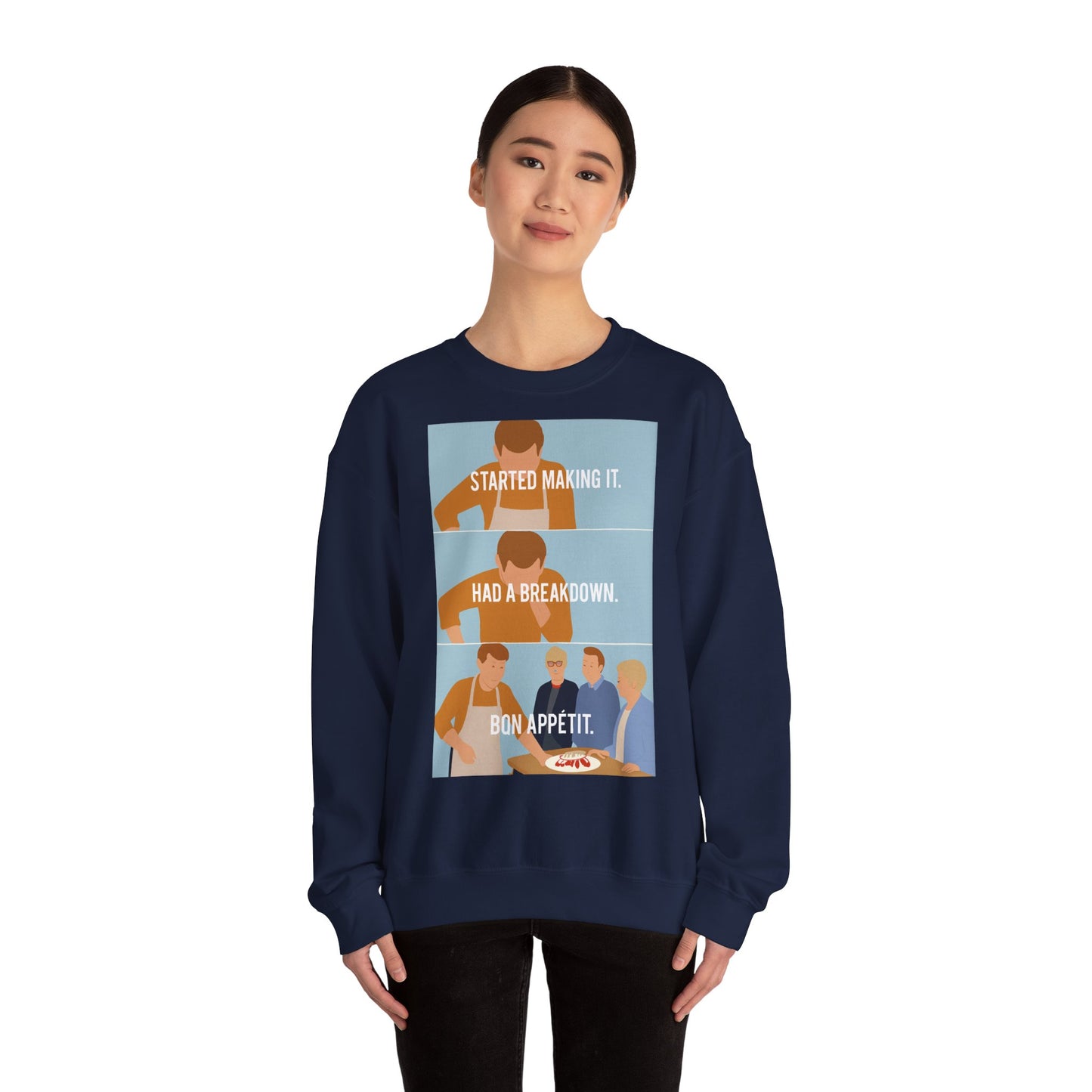 GBBO Unisex Sweatshirt, James Acaster Quote Jumper, Funny Baking Crewneck, Great British Bake Off Gift, Comfy Pullover, Baking Enthusiast