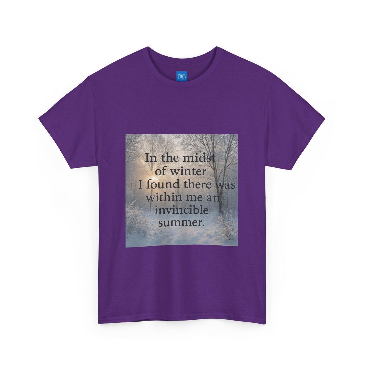 Inspirational Unisex Tee, Inner strength Graphic Shirt, Motivational Cotton T-Shirt, Gift for Nature Lovers, Holiday Gift Ideas, Outdoor