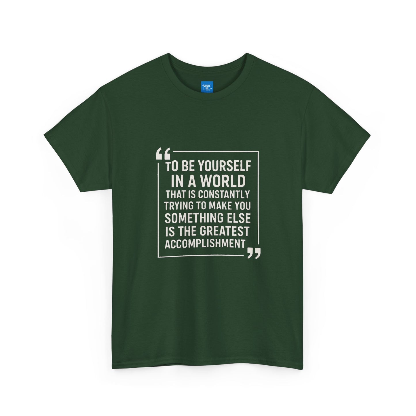 Be Yourself Unisex T-Shirt - Inspirational Quote Tee, Motivational Graphic Shirt, Self Expression Clothing, Positive Vibes Top,