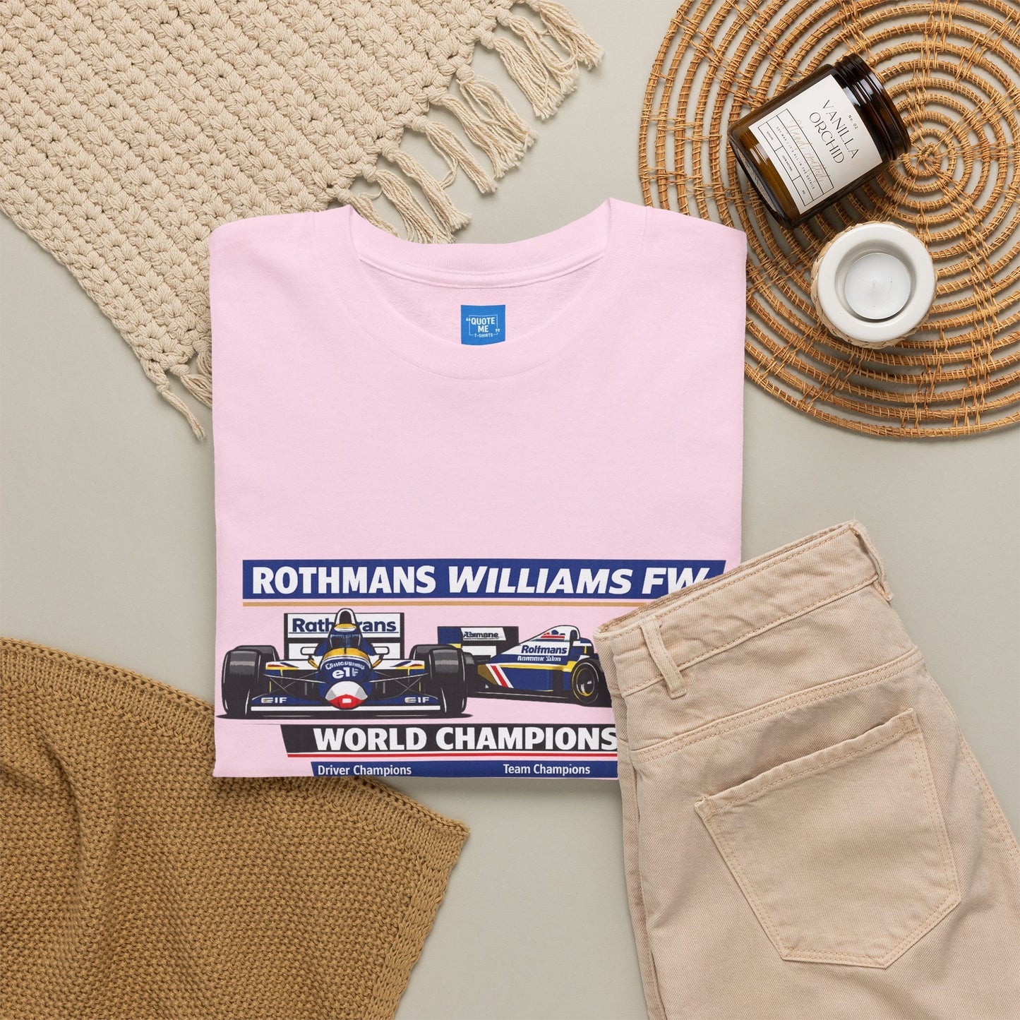 90s Williams Formula One Racing Tee — Retro Motorsport T-Shirt
