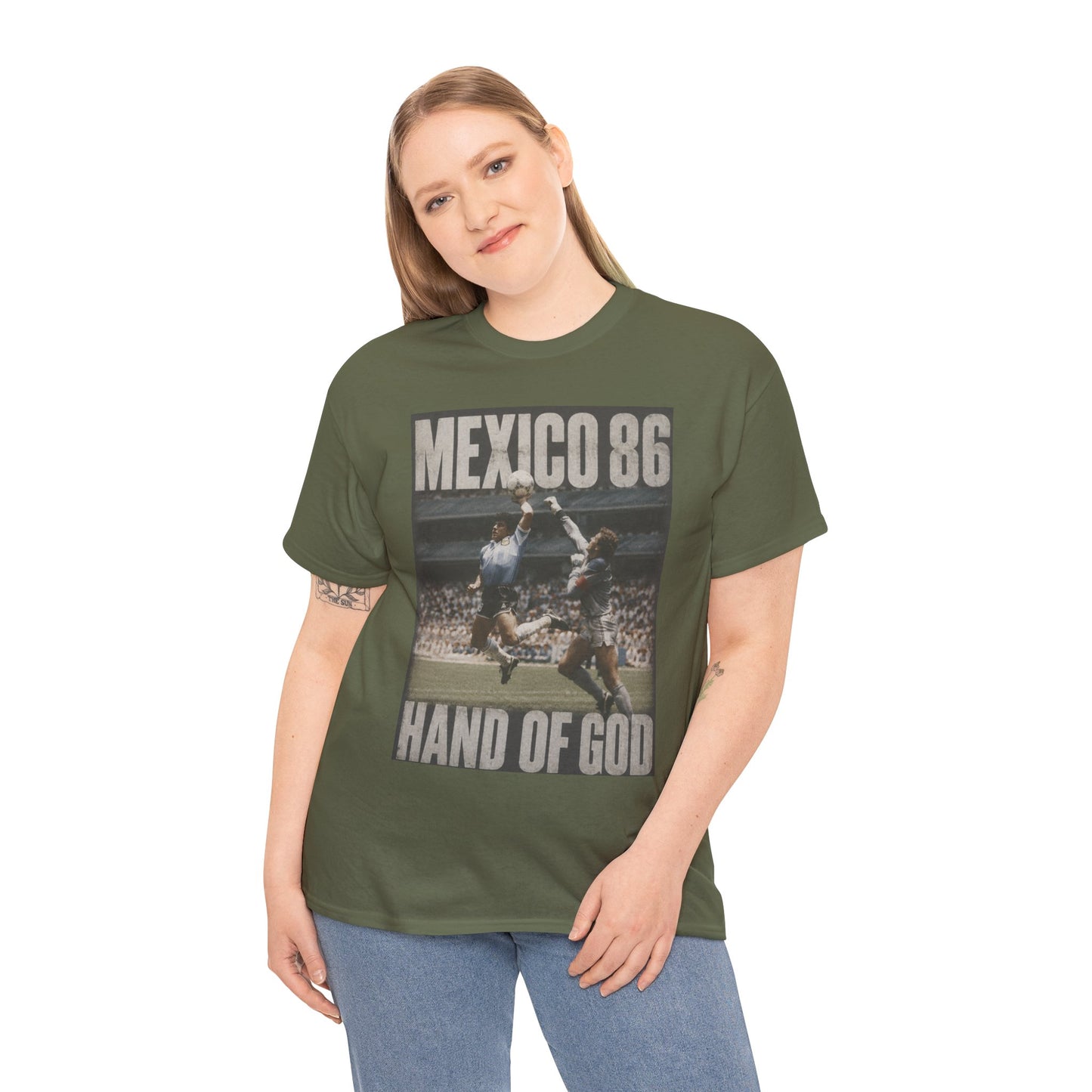 Mexico World Cup 'Hand of God' Maradona T-Shirt
