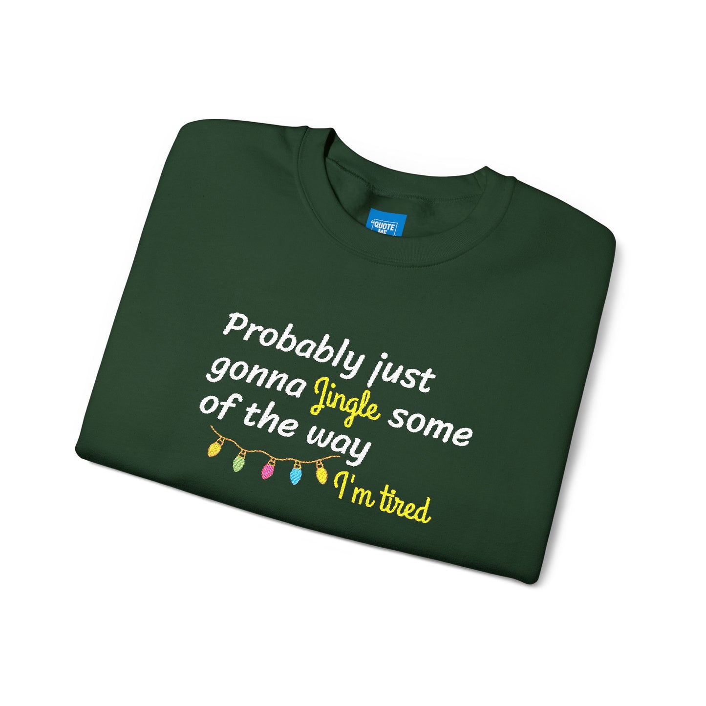 Funny Christmas Sweatshirt, Holiday Humor Jumper, Xmas Crewneck, Sarcastic Winter Pullover, Cozy Festive Top