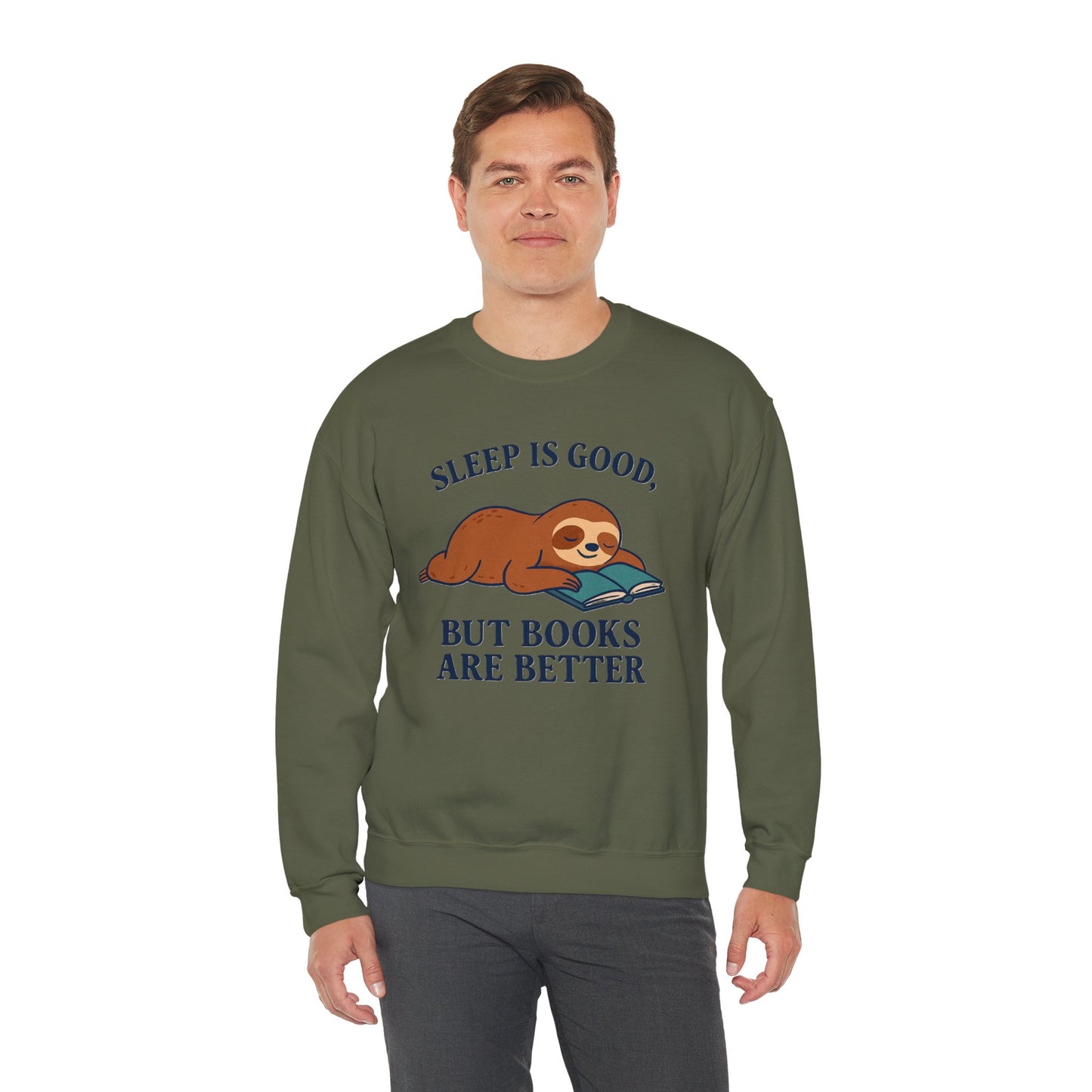 Cozy Book Lover Sweatshirt, Reading is Life, Bookworm Gift, Book Club Apparel, Literary Vibes Jumper
