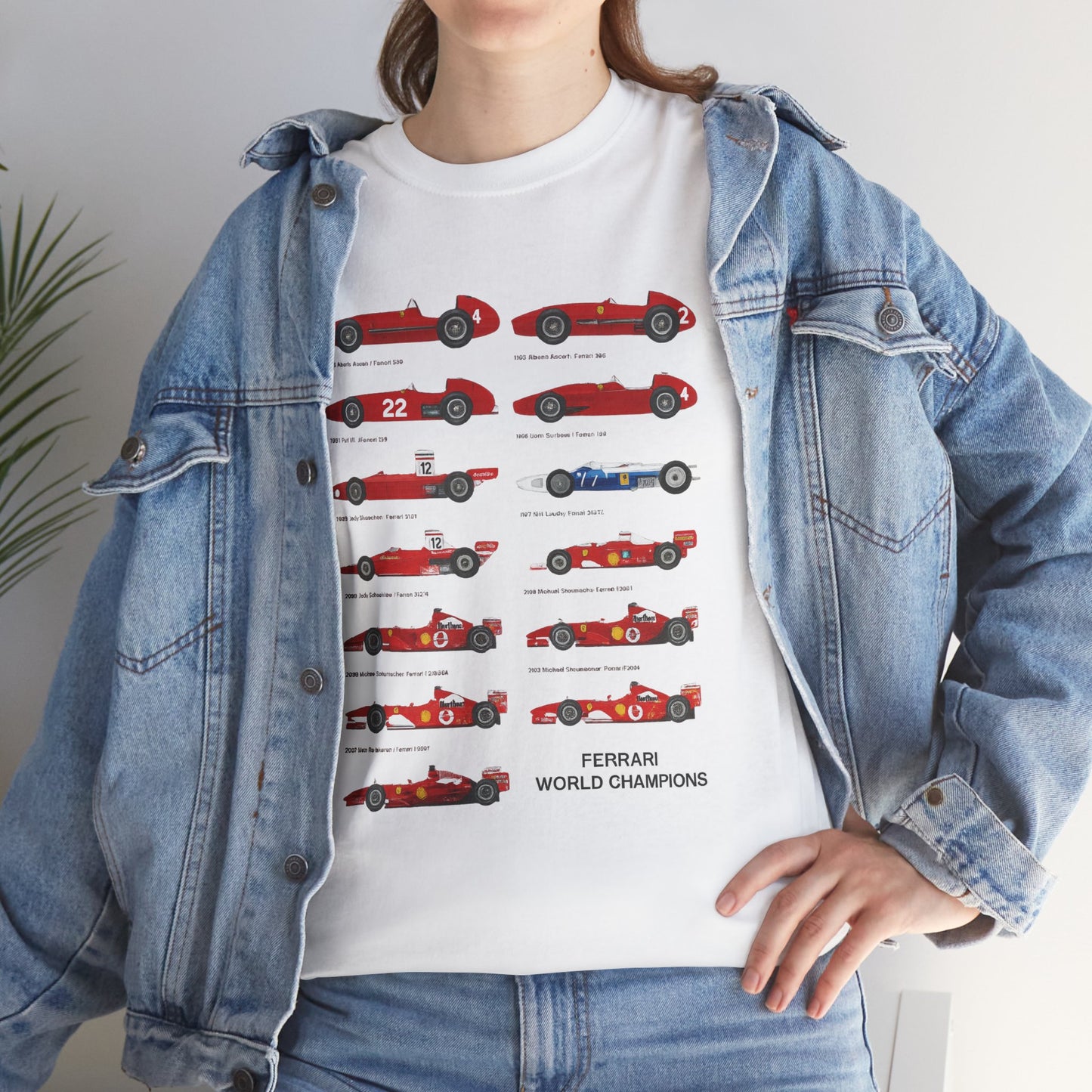 Unofficial F1 Racing Tee, Ferrari Inspired Shirt, Motorsport Graphic Top, Race Car Apparel, Automotive Clothing