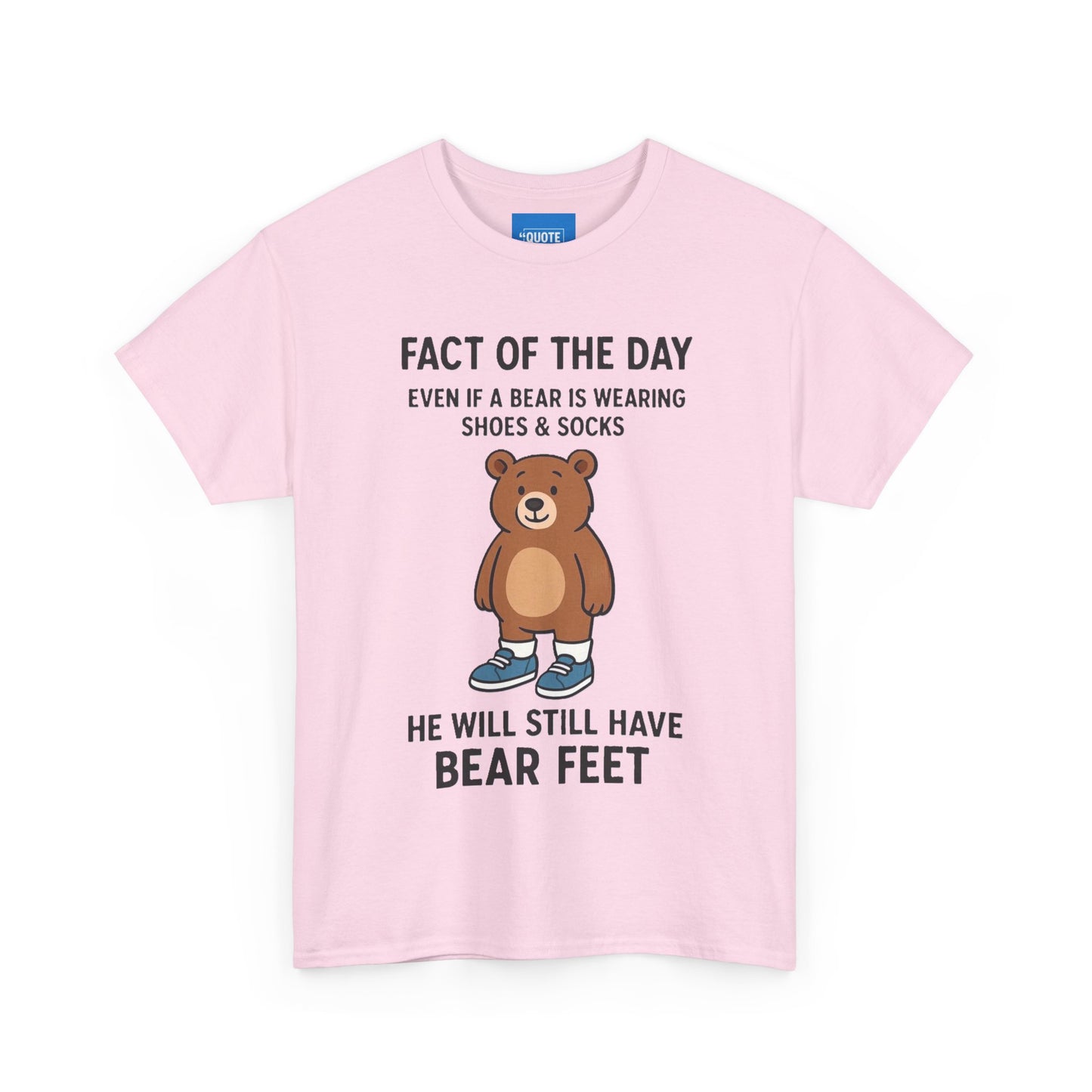 Funny Bear T-shirt, Cute Animal Graphic Tee, Humorous Bear Shirt, Comical Bear Top, Joke Bear Unisex T-shirt