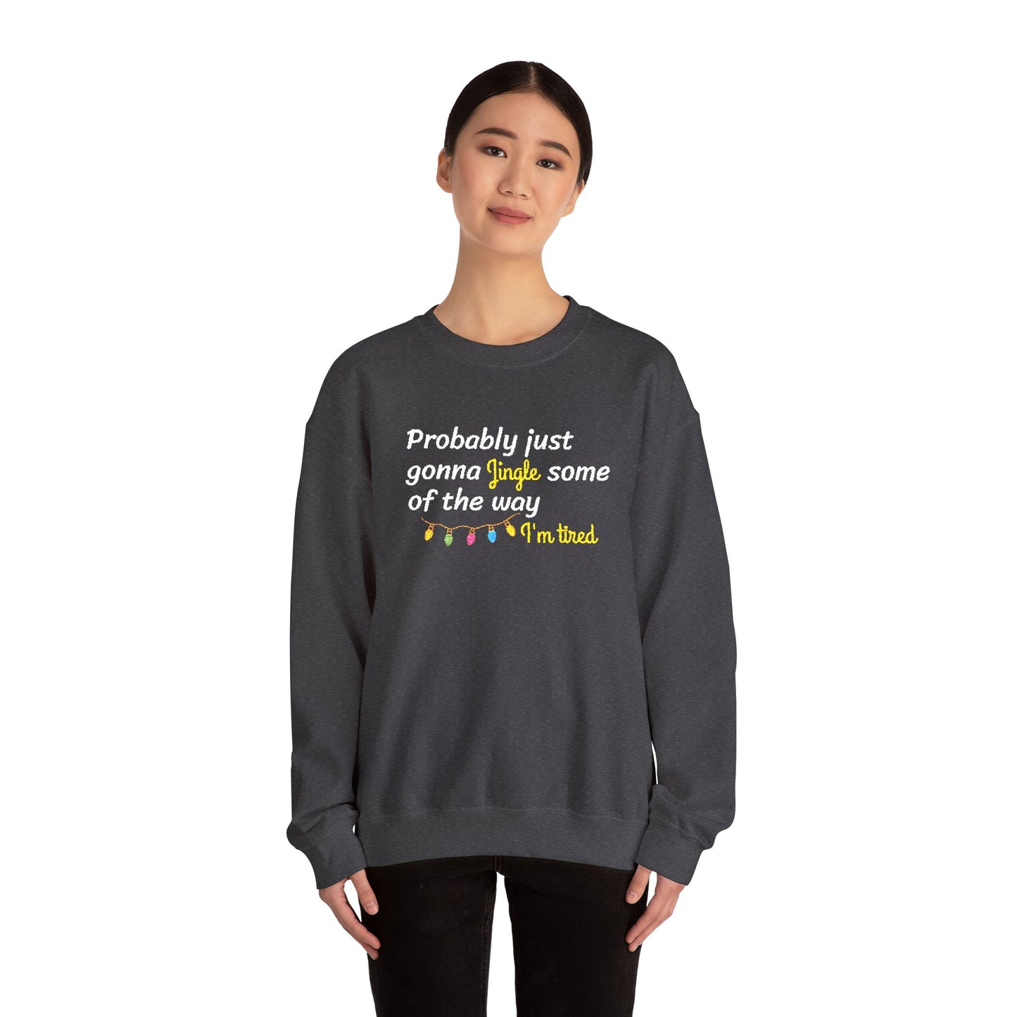Funny Christmas Sweatshirt, Holiday Humor Jumper, Xmas Crewneck, Sarcastic Winter Pullover, Cozy Festive Top