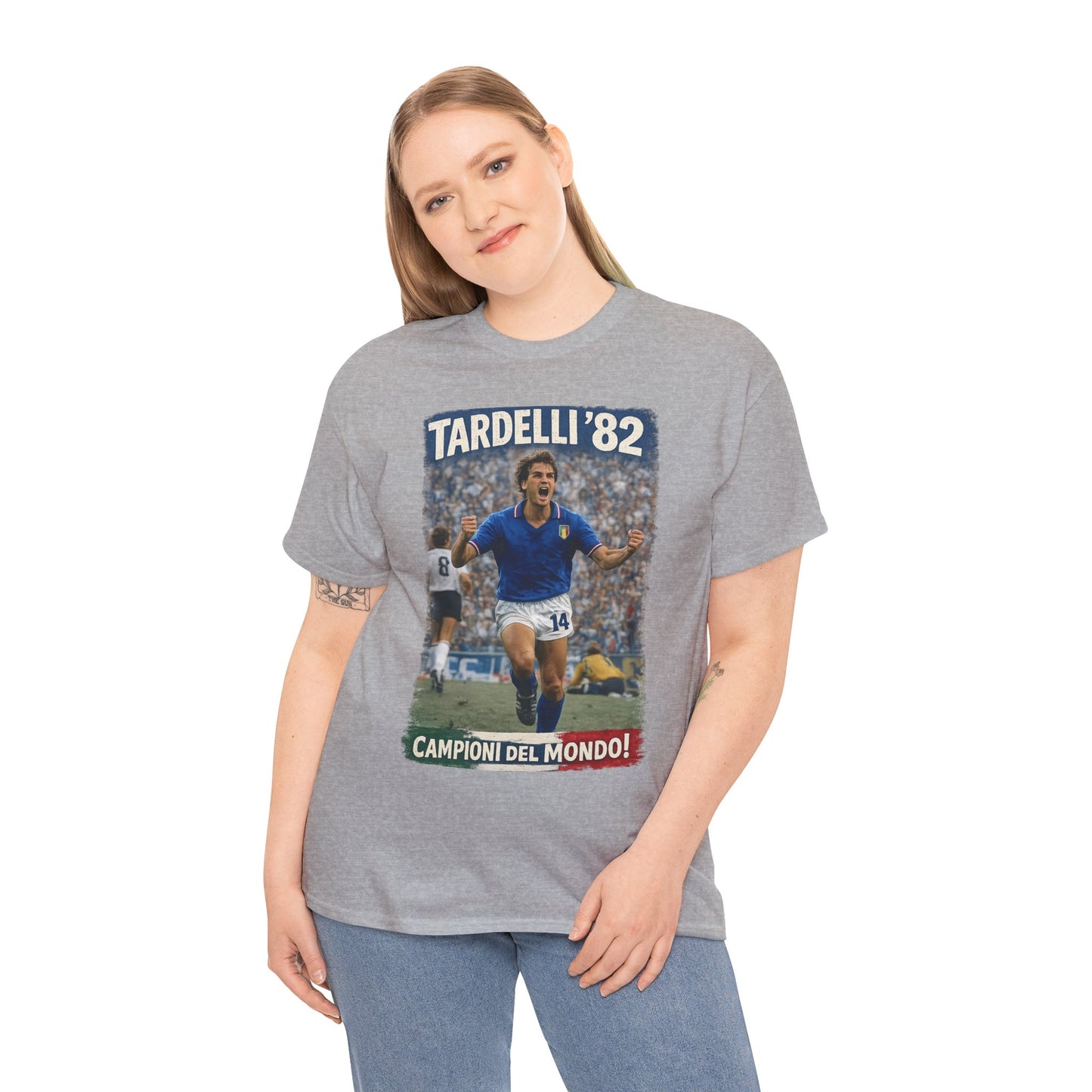 Spain 1982 World Cup Marco Tardelli Goal Celebration T-Shirt