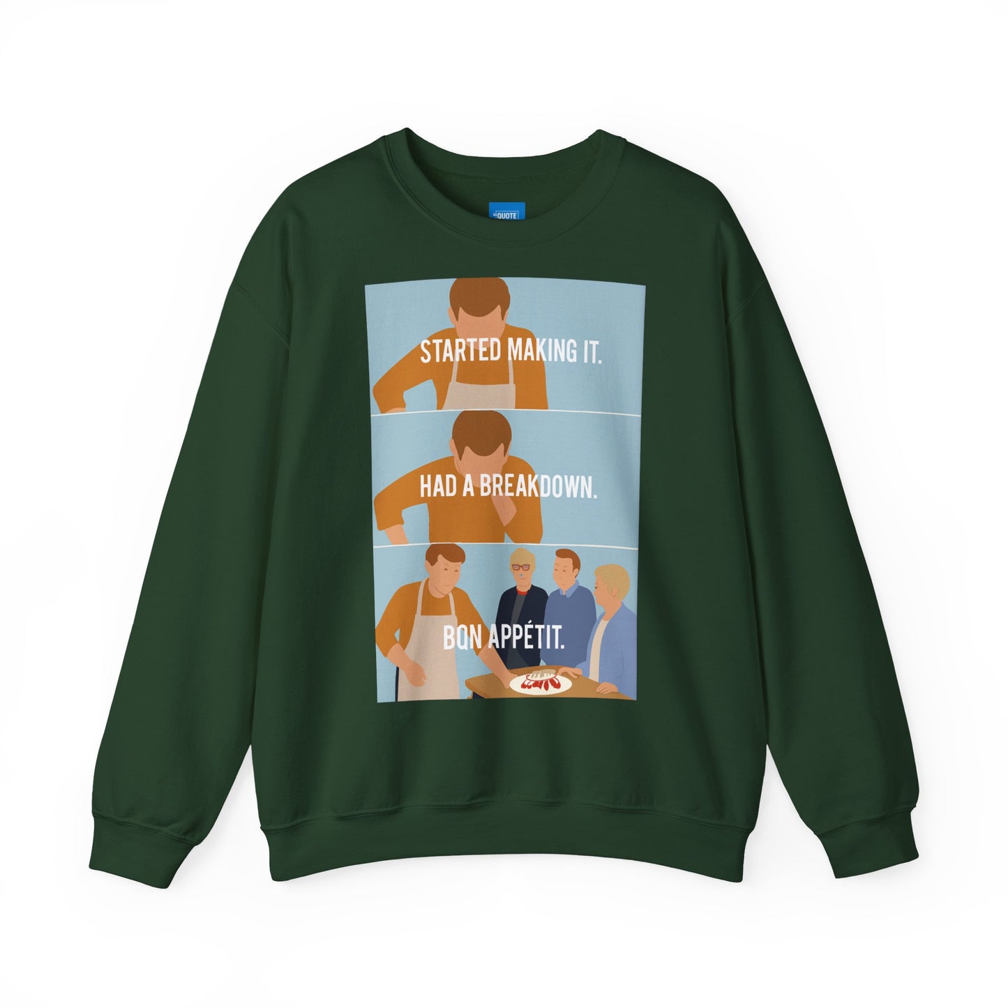 GBBO Unisex Sweatshirt, James Acaster Quote Jumper, Funny Baking Crewneck, Great British Bake Off Gift, Comfy Pullover, Baking Enthusiast