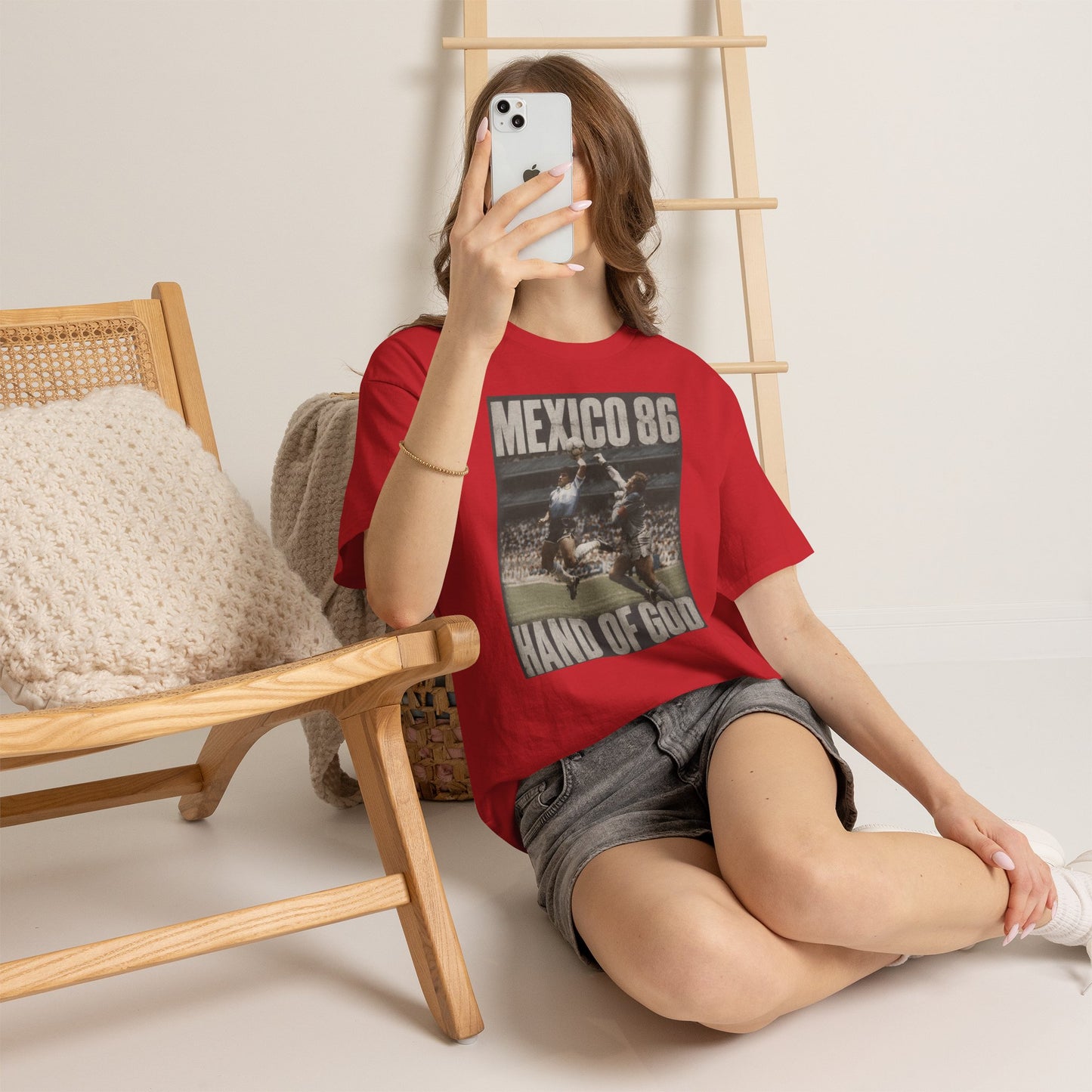 Mexico World Cup 'Hand of God' Maradona T-Shirt