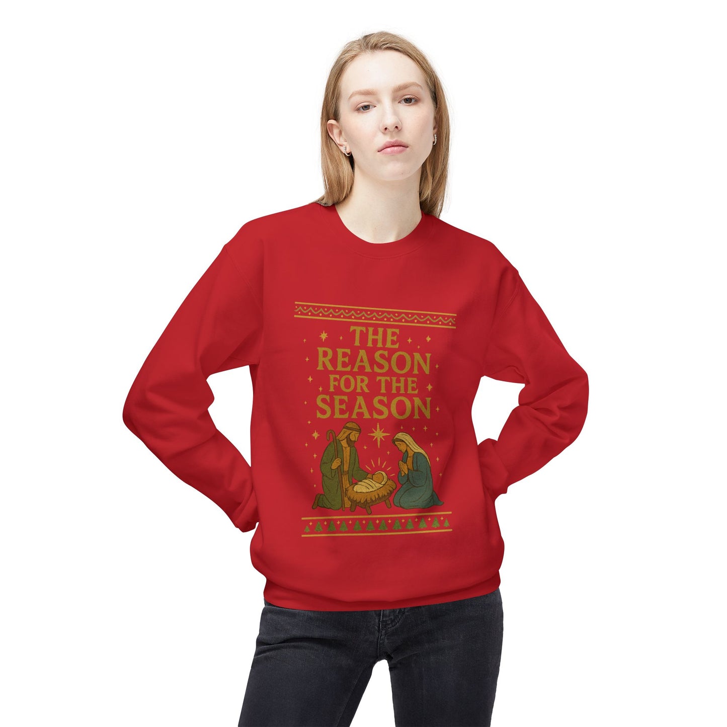 Nativity 'The Reason for the Season' Sweatshirt