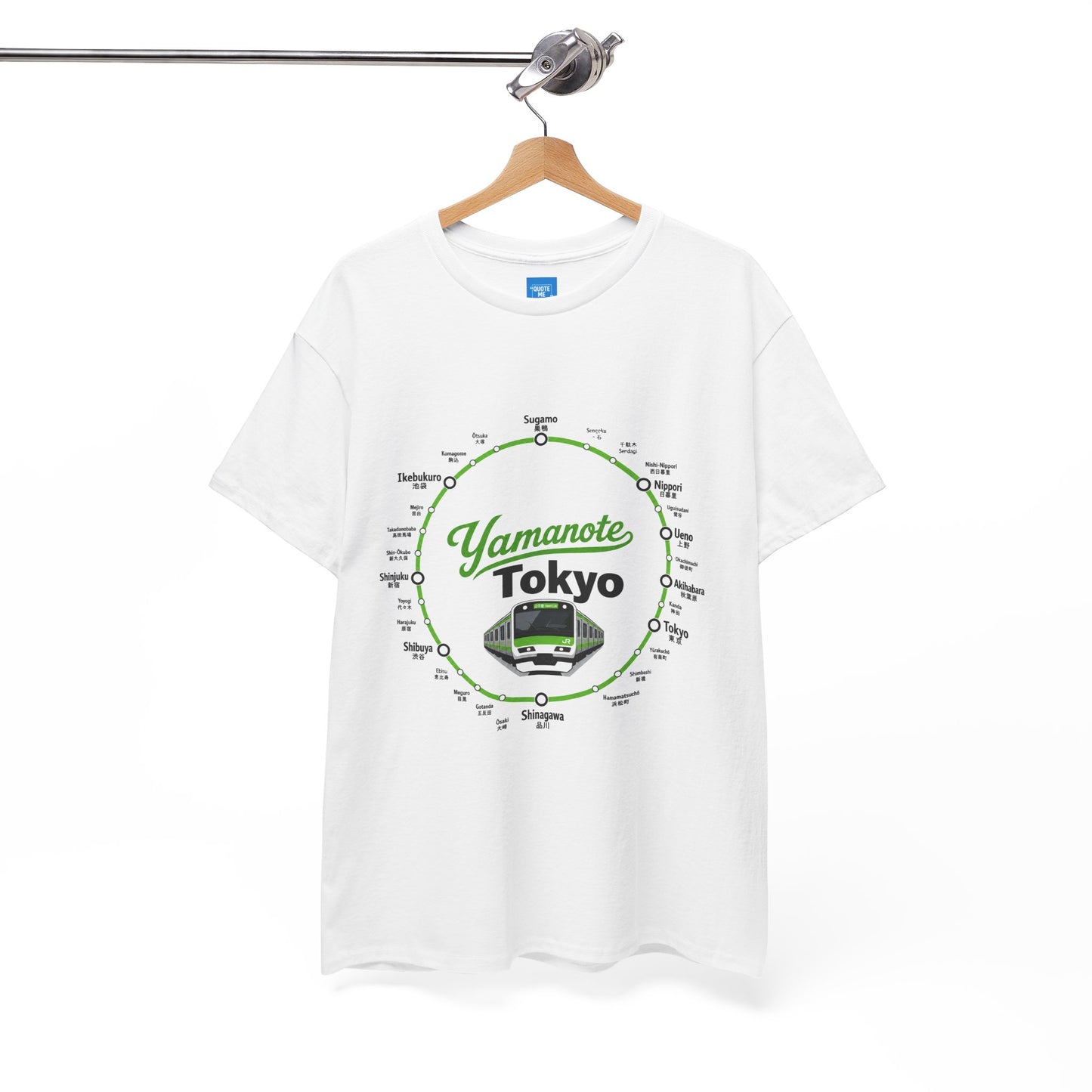 Yamanote Line Tokyo Metro Tee — Tokyo Train Map Graphic T-Shirt