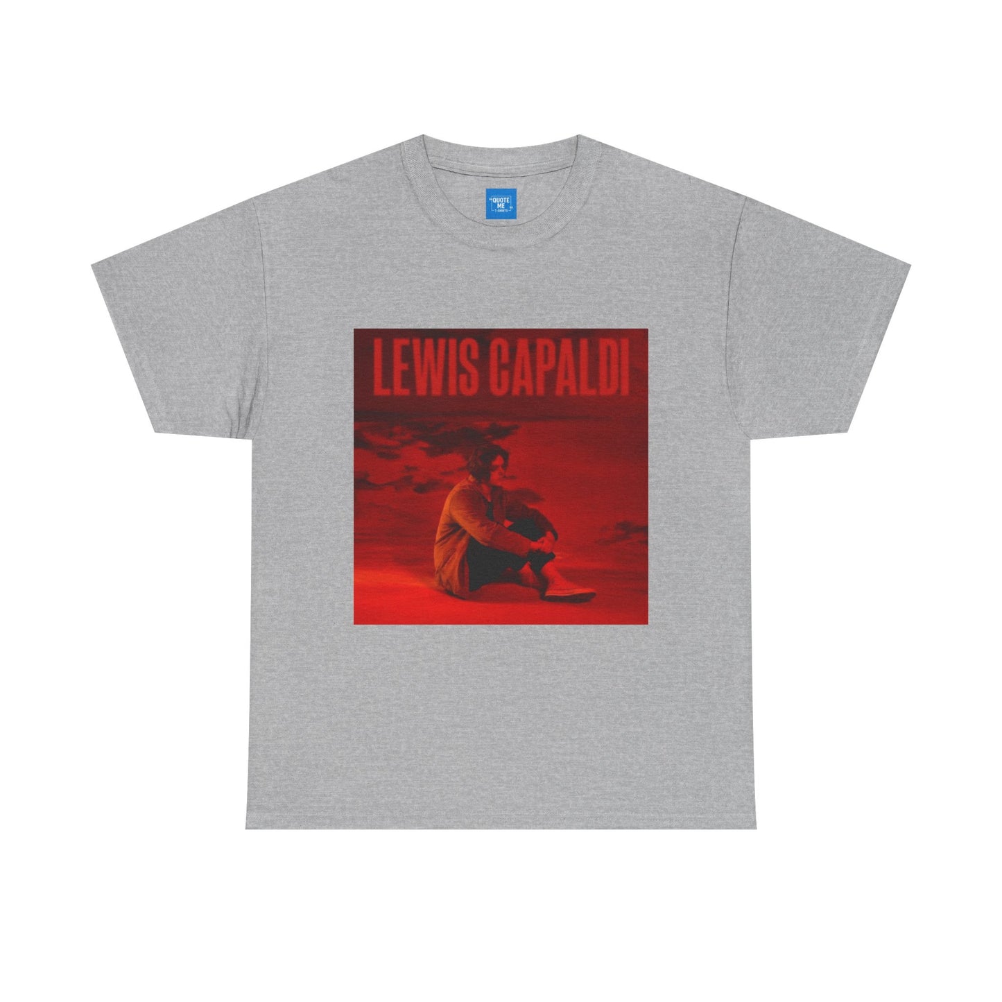 Lewis Capaldi Unisex Heavy Cotton Tee, Divinely Uninspired Shirt, Music Lover Gift, Fan Merch, Concert Outfit, Graphic T-shirt