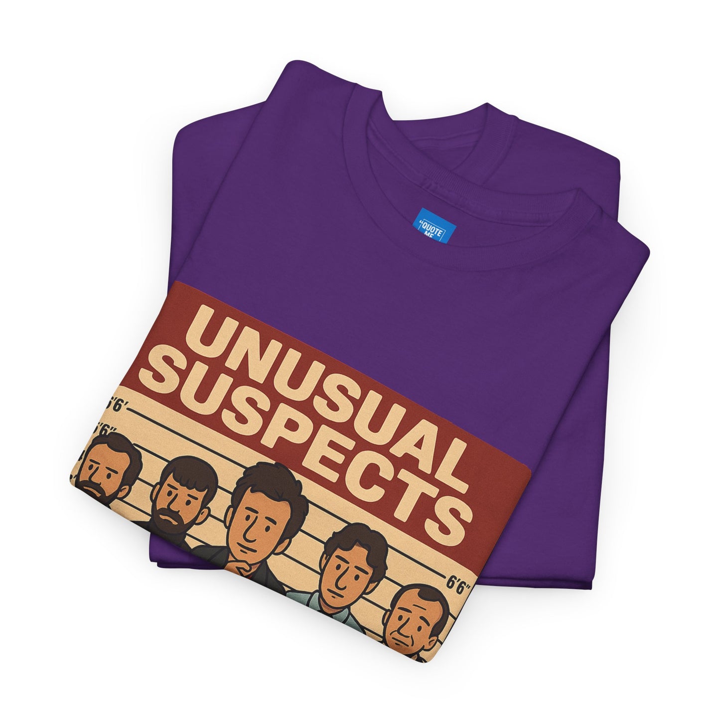 Unisex Heavy Cotton Tee - Unusual Suspects Inspired Quote T-Shirt, Graphic Tee, Unique Gift, Movie Quote Shirt, Cool Tee
