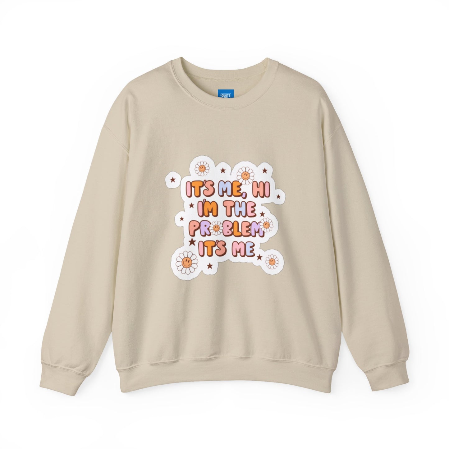 Lyrical Unisex Sweatshirt, Problematic Music Quote Jumper, Gift for Music Lover, Cosy Graphic Crewneck Pullover, Lyrics Sweater
