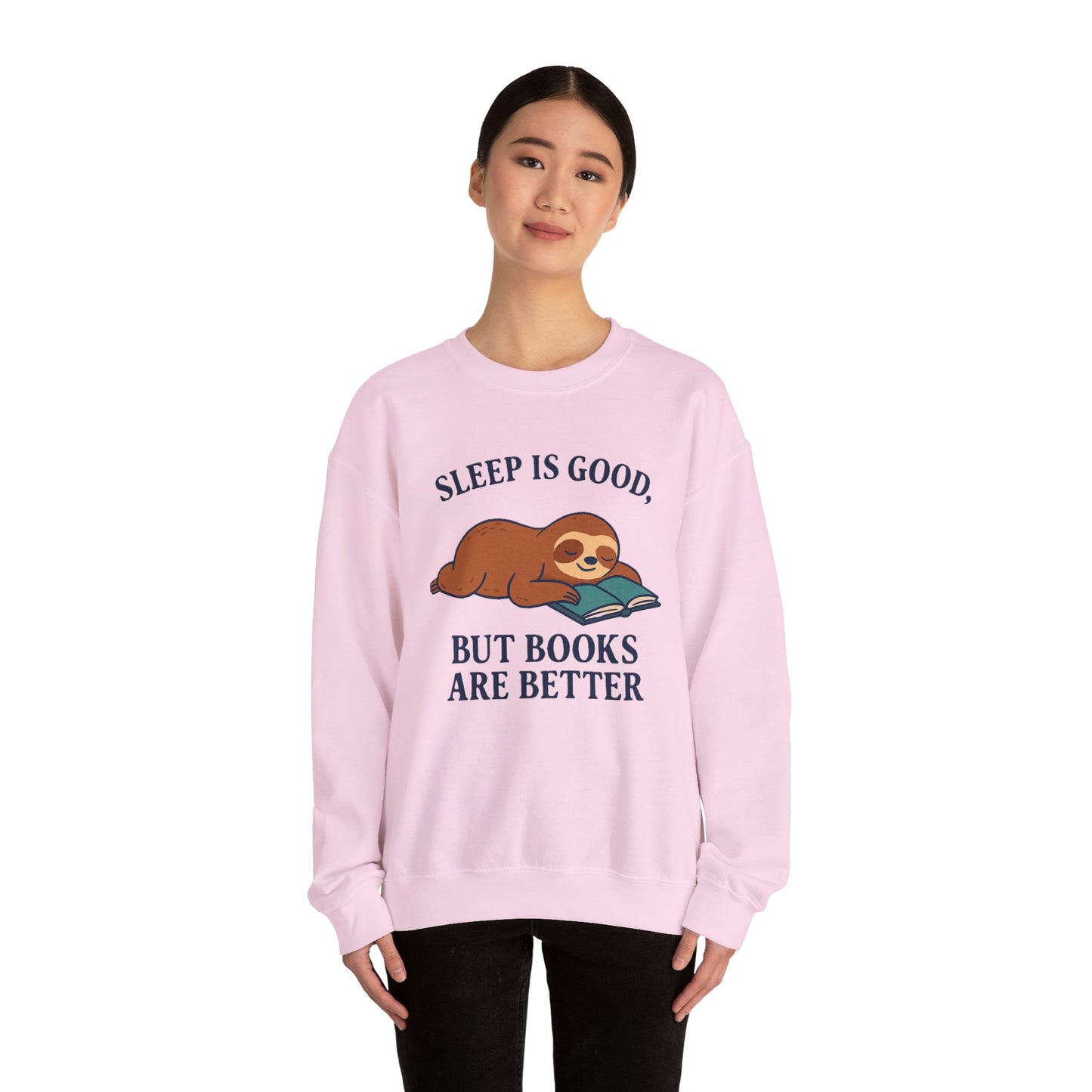 Cozy Book Lover Sweatshirt, Reading is Life, Bookworm Gift, Book Club Apparel, Literary Vibes Jumper