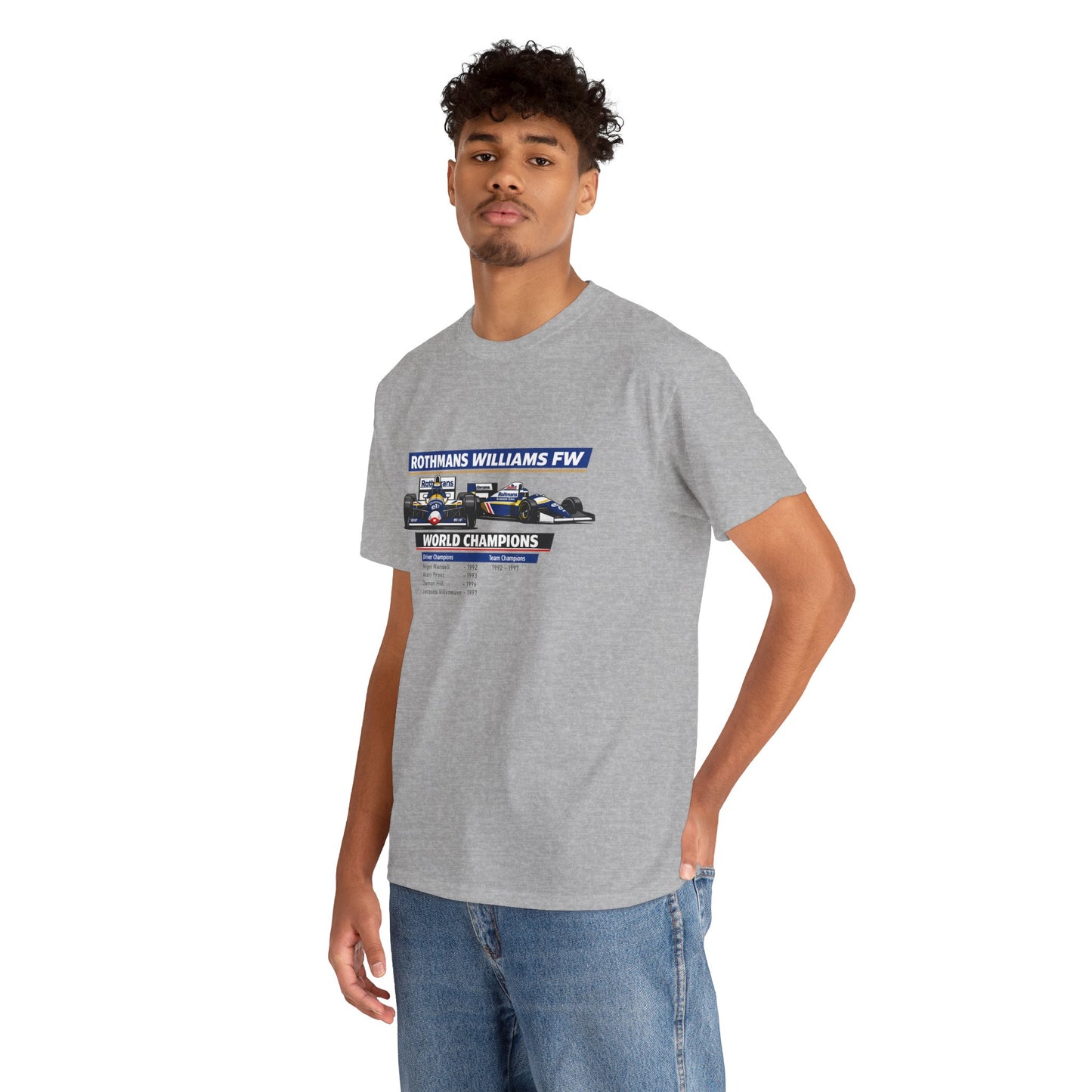 90s Williams Formula One Racing Tee — Retro Motorsport T-Shirt