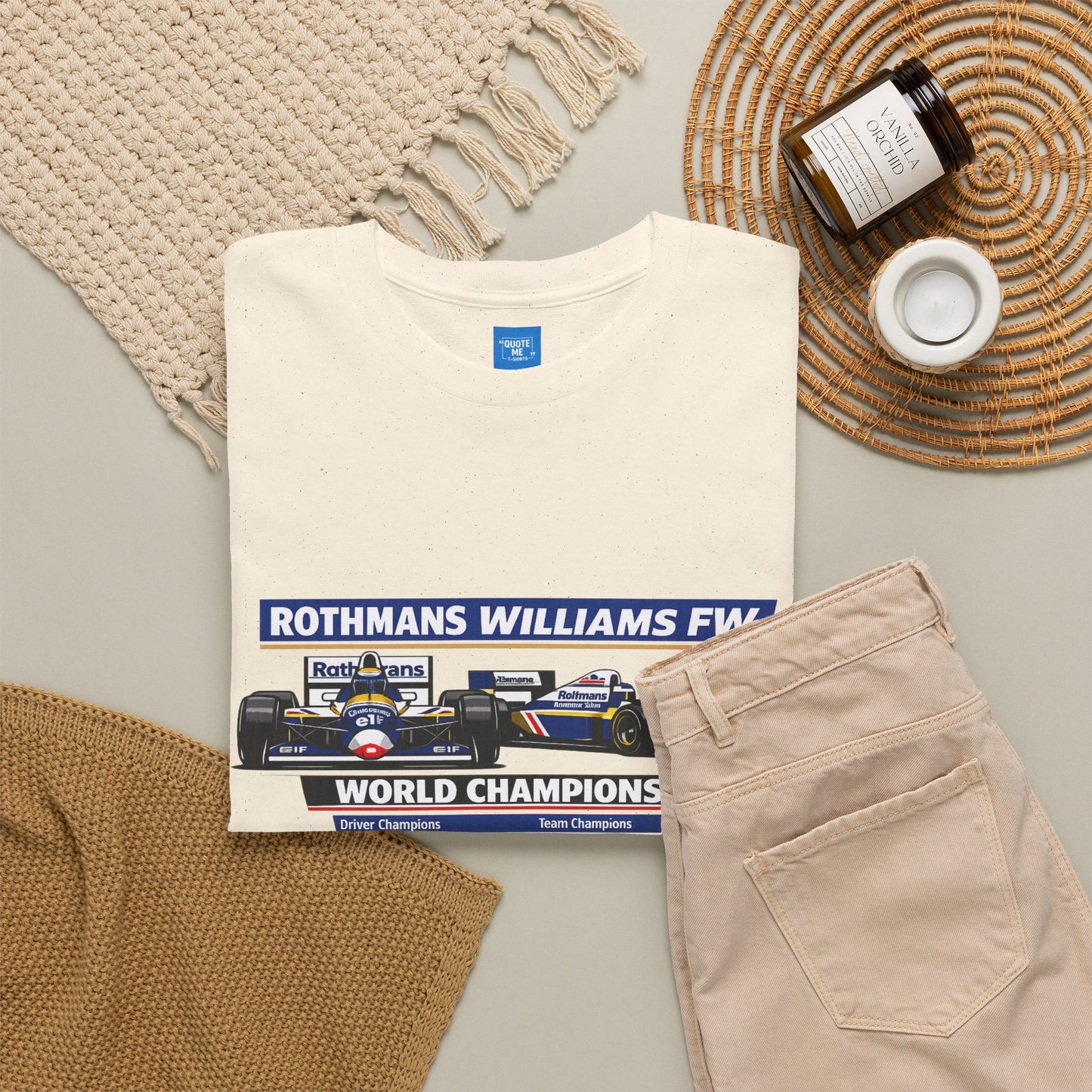 90s Williams Formula One Racing Tee — Retro Motorsport T-Shirt