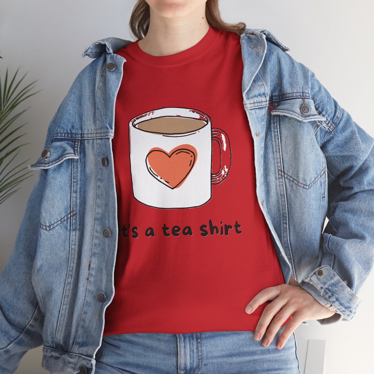 Tea Lover Unisex Heavy Cotton Tee, Tea Shirt for Men Women, Tea Drinker Gift, Tea Obsessed Tee, Tea Party Tshirt, Teatime Top