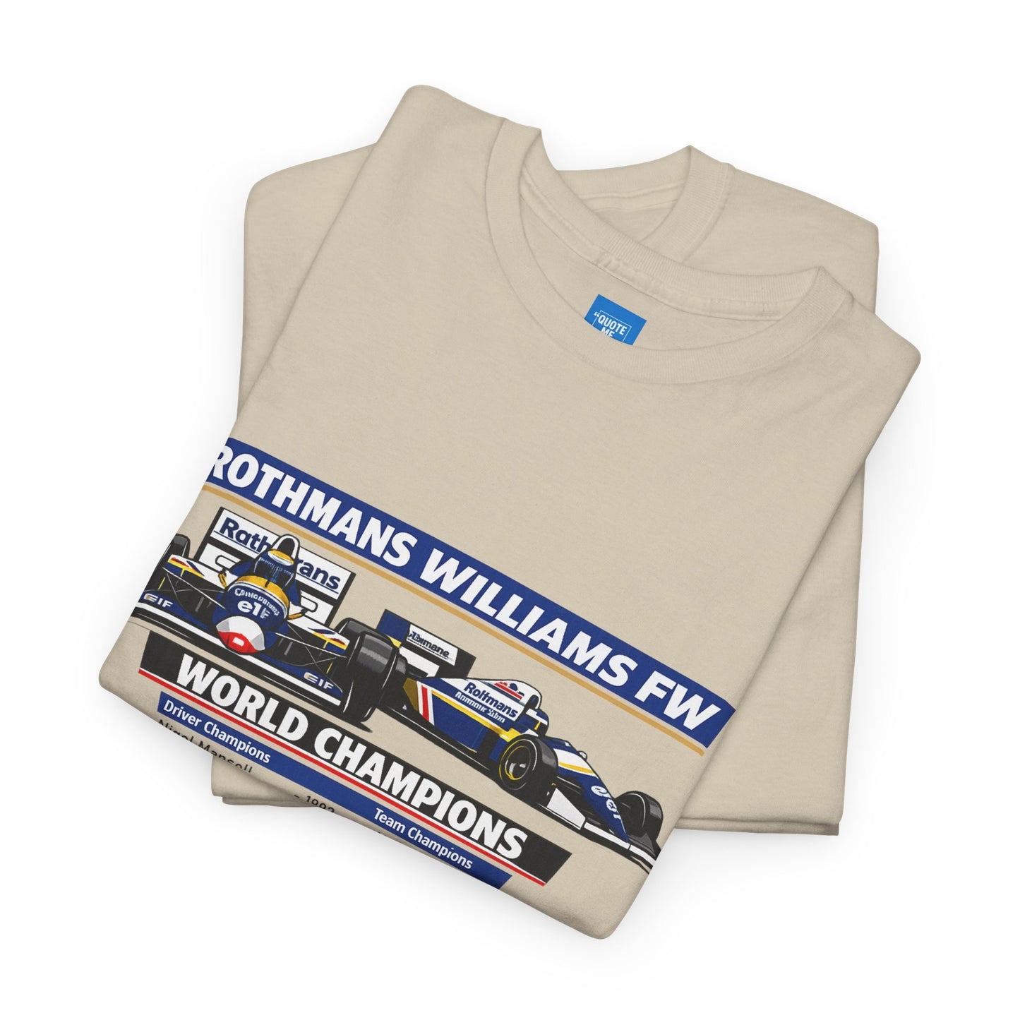 90s Williams Formula One Racing Tee — Retro Motorsport T-Shirt