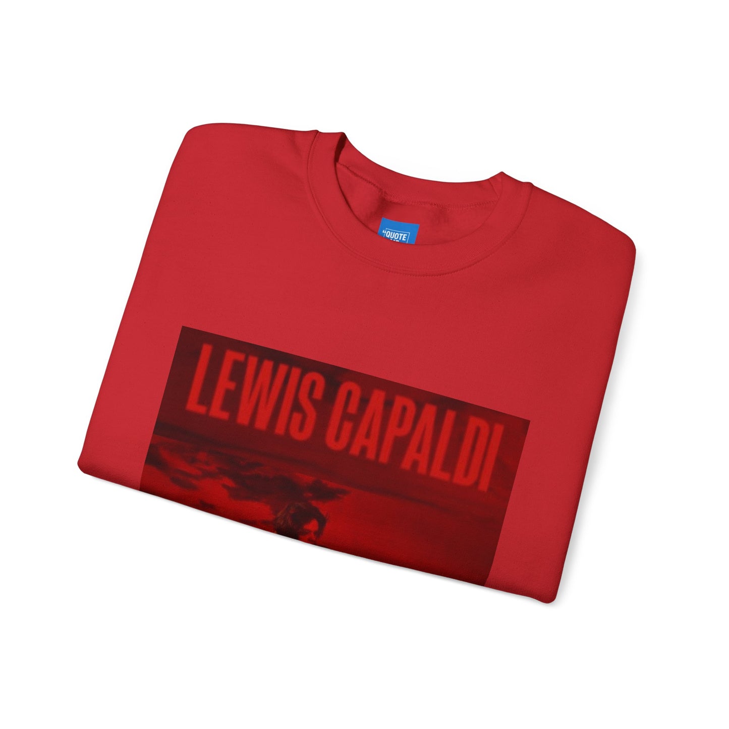 Lewis Capaldi Inspired Crewneck Sweatshirt, Cozy Unisex Pullover, Music Artist Apparel, Gift for Fans, Casual Wear, Concert Outfit