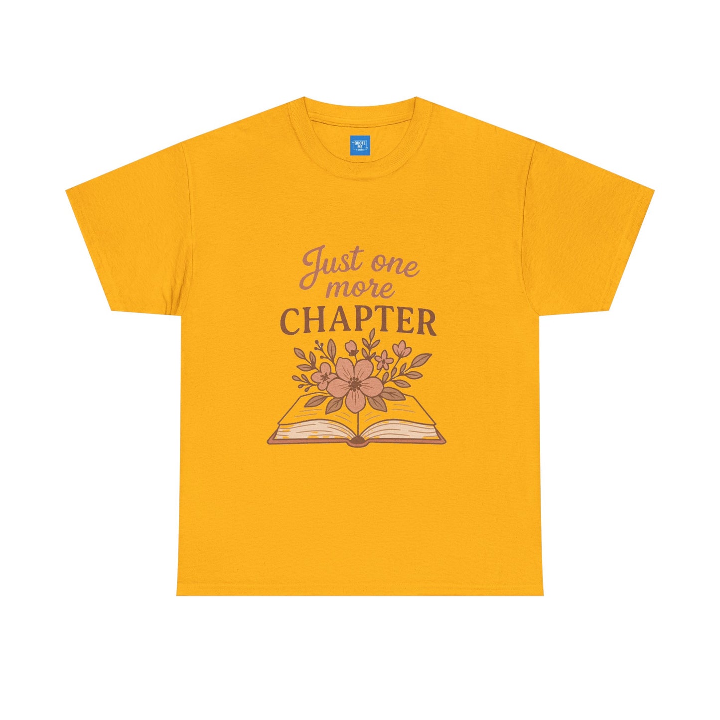 Just one more chapter, Book Lover Unisex Heavy Cotton Tee, Reading Tee, Bookworm Shirt, Literary Gift, Novel Reader Top