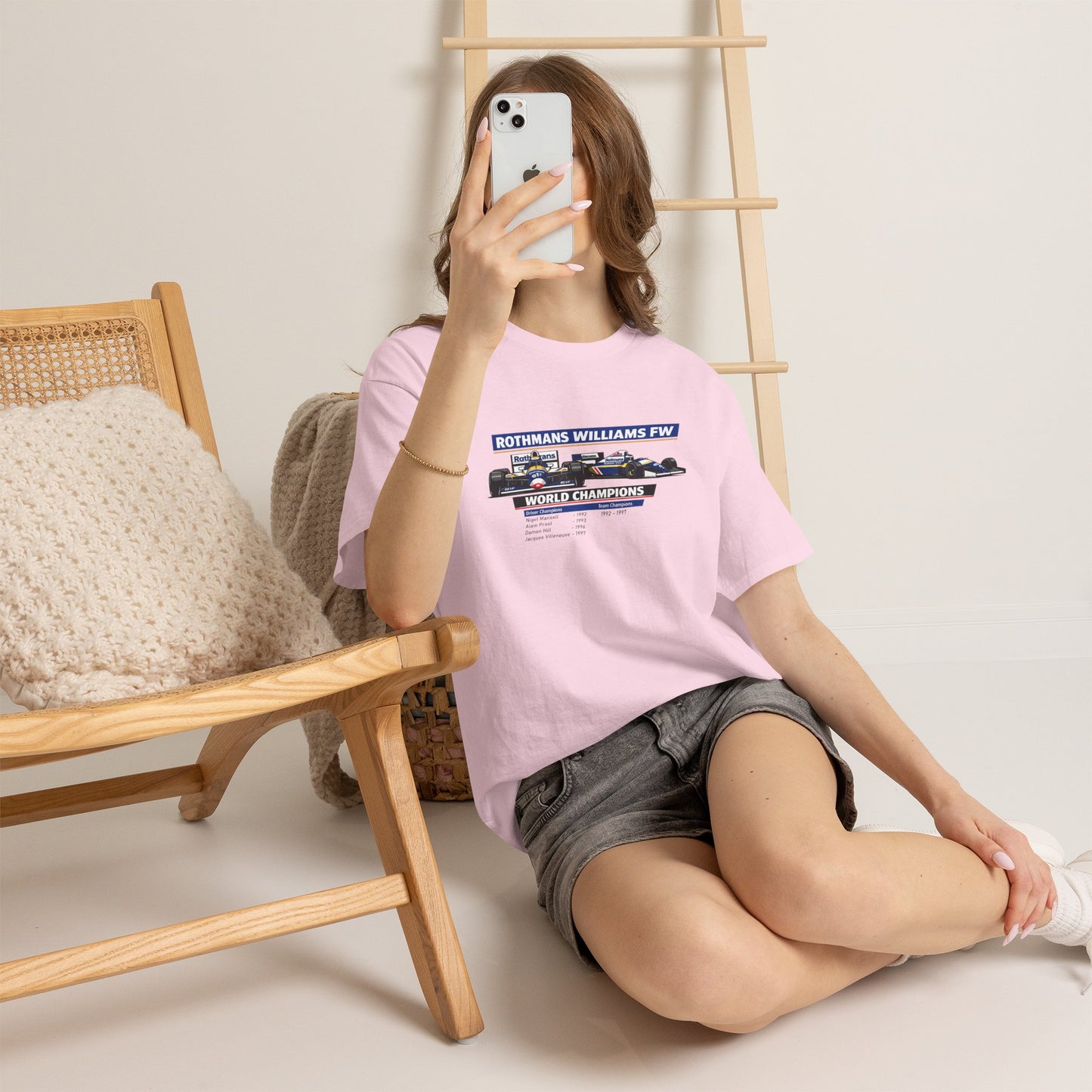 90s Williams Formula One Racing Tee — Retro Motorsport T-Shirt