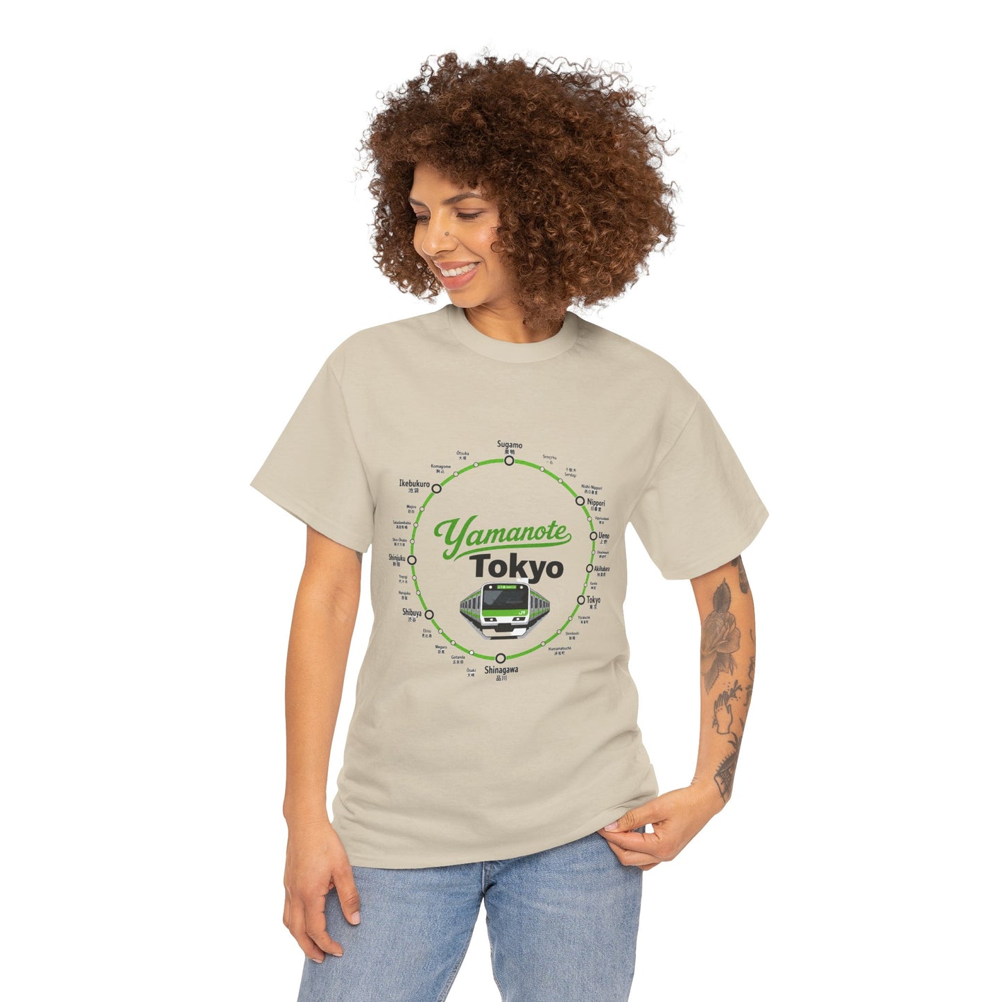 Yamanote Line Tokyo Metro Tee — Tokyo Train Map Graphic T-Shirt