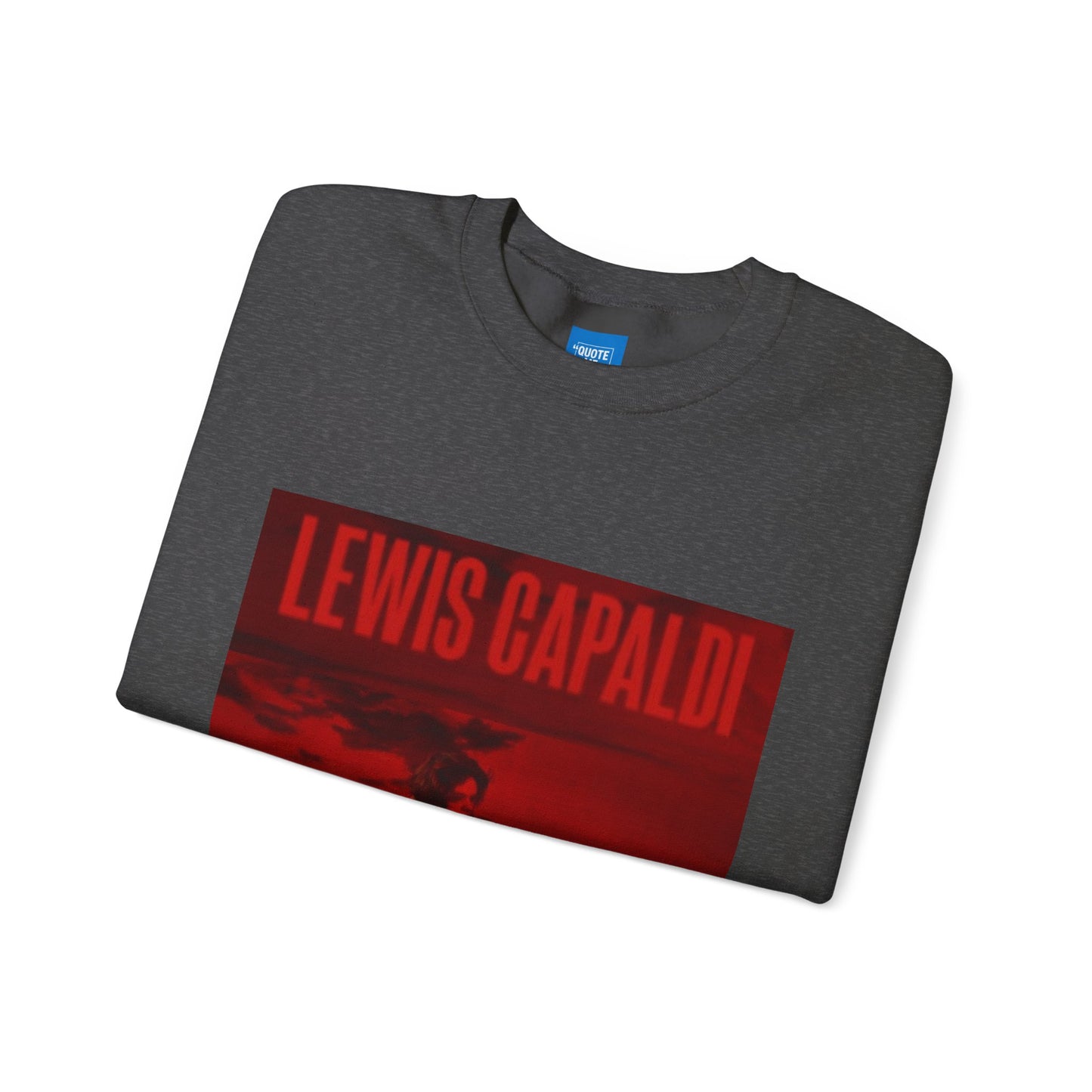 Lewis Capaldi Inspired Crewneck Sweatshirt, Cozy Unisex Pullover, Music Artist Apparel, Gift for Fans, Casual Wear, Concert Outfit