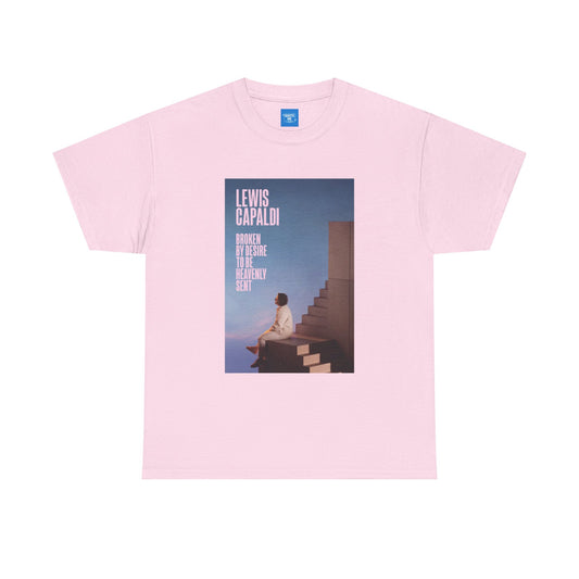 Lewis Capaldi Broken Desire T-Shirt, Unisex Heavy Cotton Tee, Music Fan Gift, Graphic Tee, Concert Merch, Vintage Style Shirt