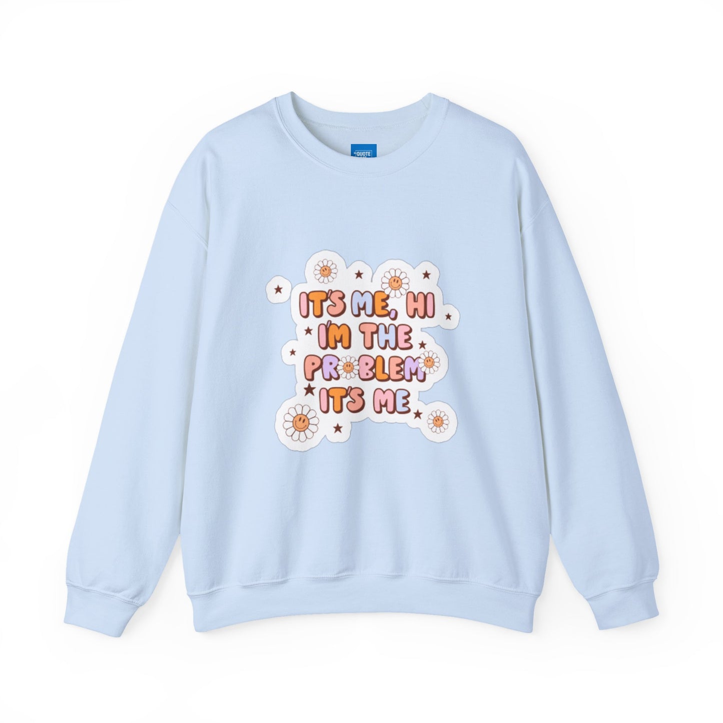 Lyrical Unisex Sweatshirt, Problematic Music Quote Jumper, Gift for Music Lover, Cosy Graphic Crewneck Pullover, Lyrics Sweater