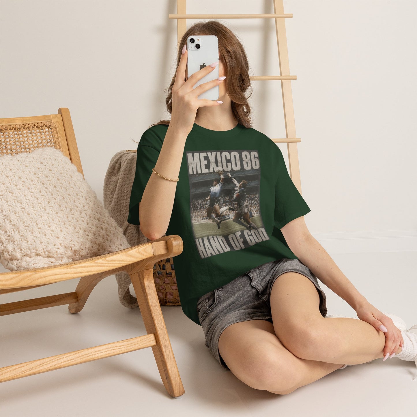 Mexico World Cup 'Hand of God' Maradona T-Shirt