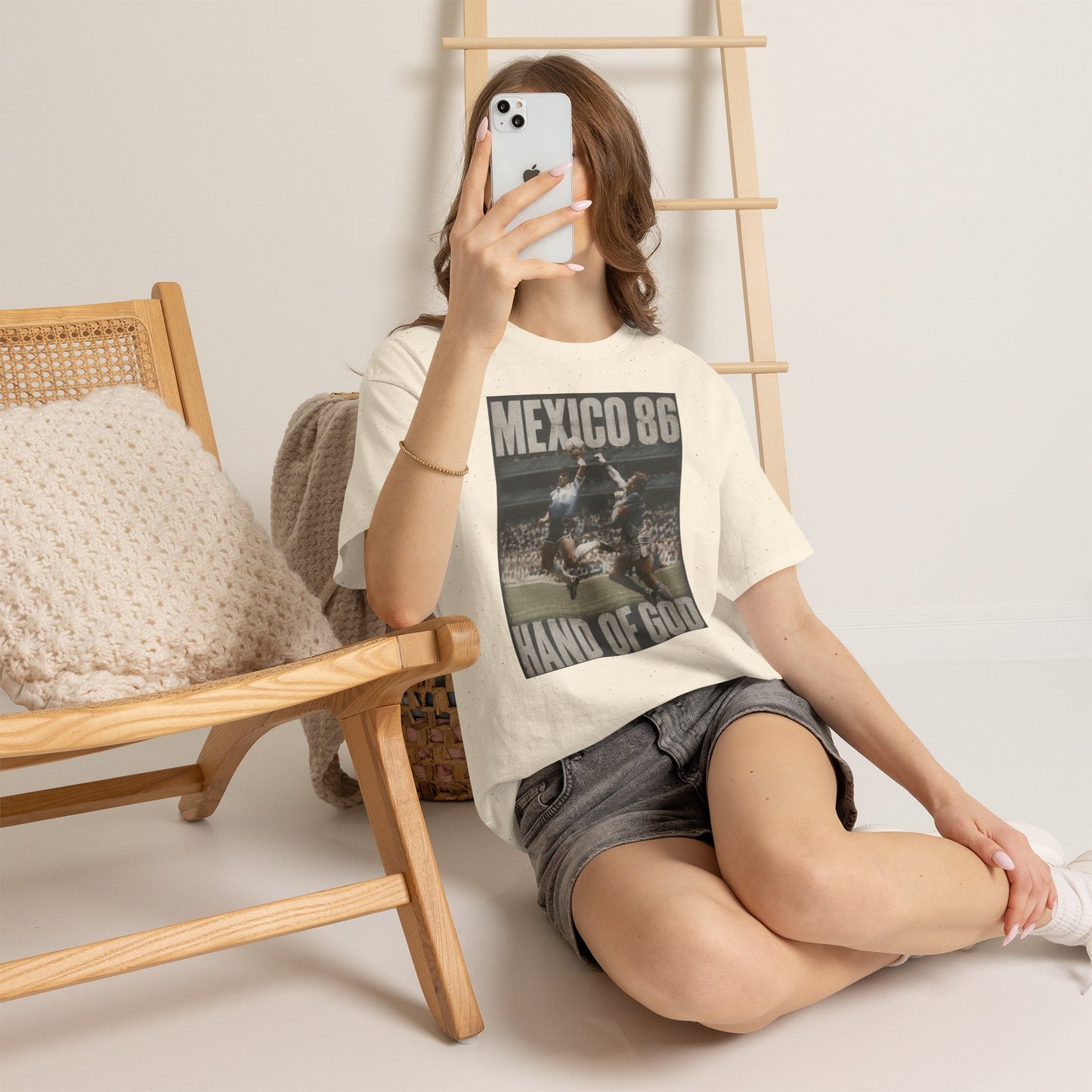 Mexico World Cup 'Hand of God' Maradona T-Shirt
