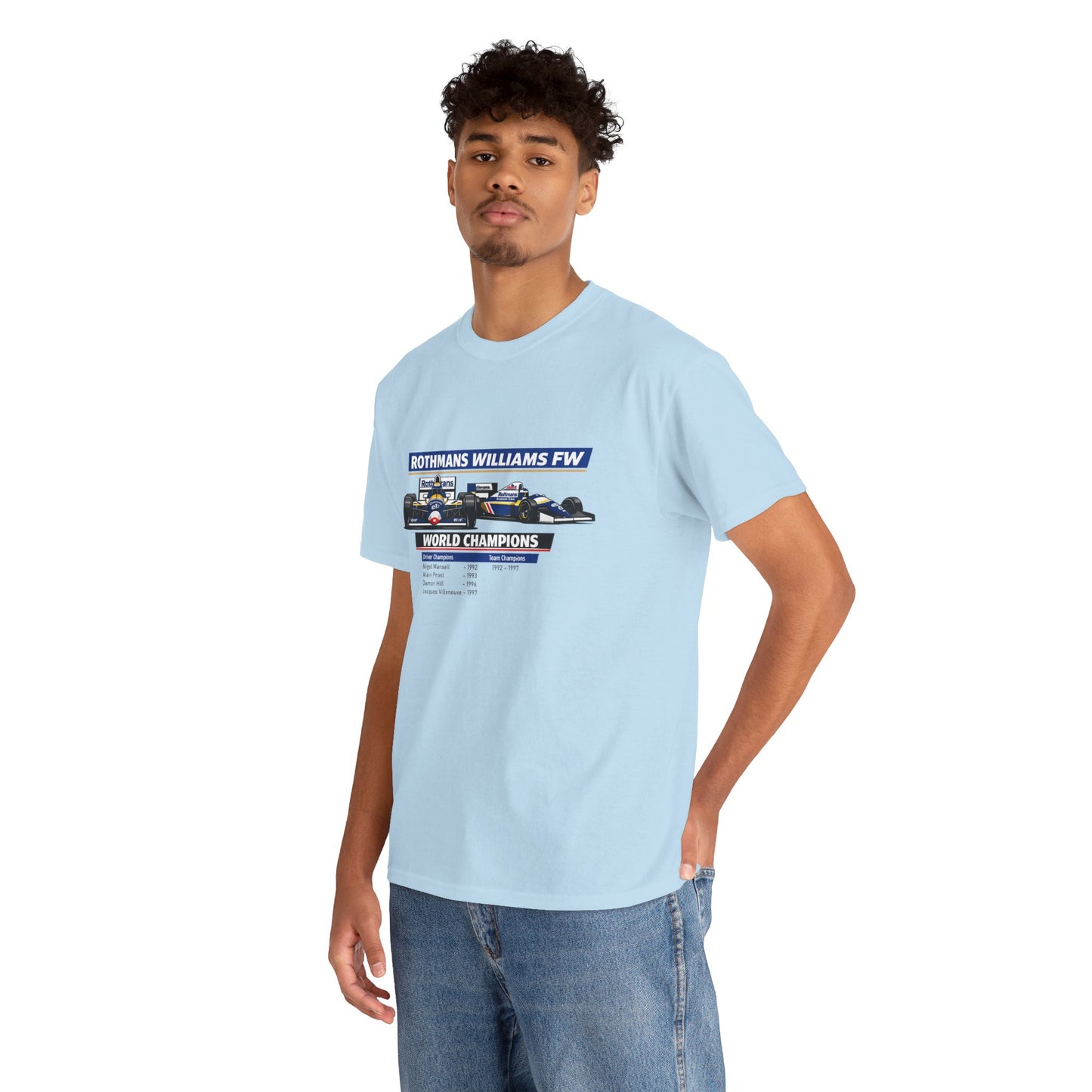 90s Williams Formula One Racing Tee — Retro Motorsport T-Shirt