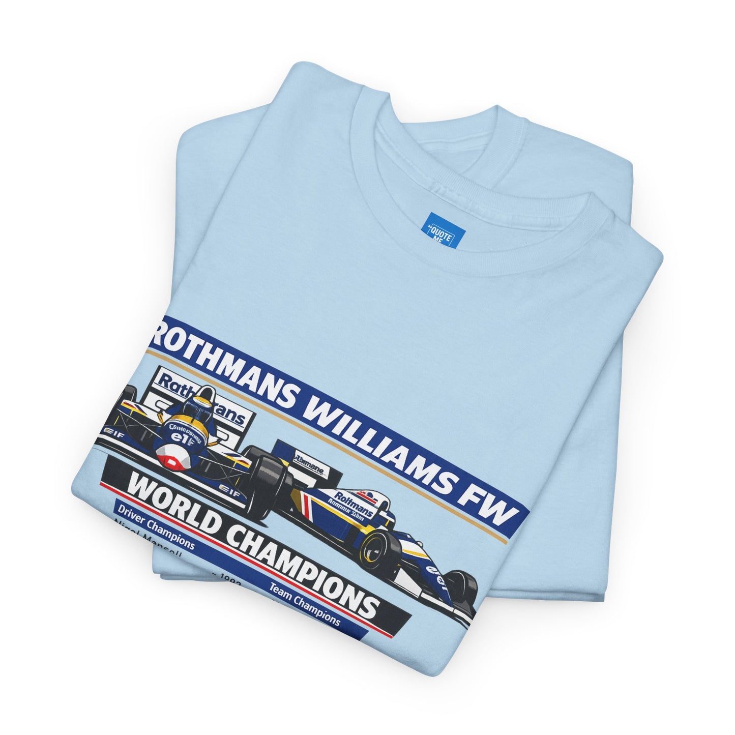 90s Williams Formula One Racing Tee — Retro Motorsport T-Shirt