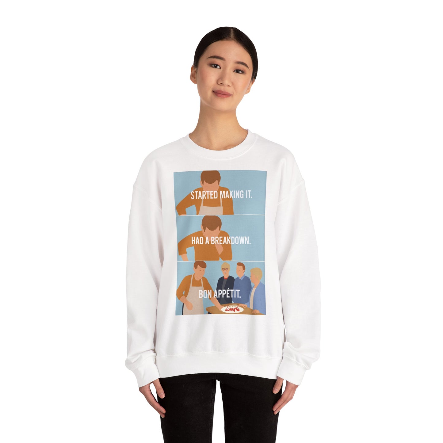 GBBO Unisex Sweatshirt, James Acaster Quote Jumper, Funny Baking Crewneck, Great British Bake Off Gift, Comfy Pullover, Baking Enthusiast