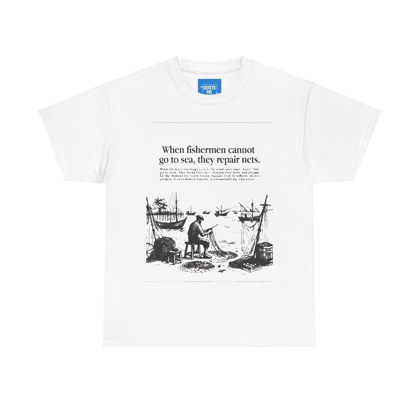 Fisherman Life Lessons Tee, Nautical Graphic Shirt, Boat Captain Gift, Sea Lover Top, Fishing Hobby Apparel