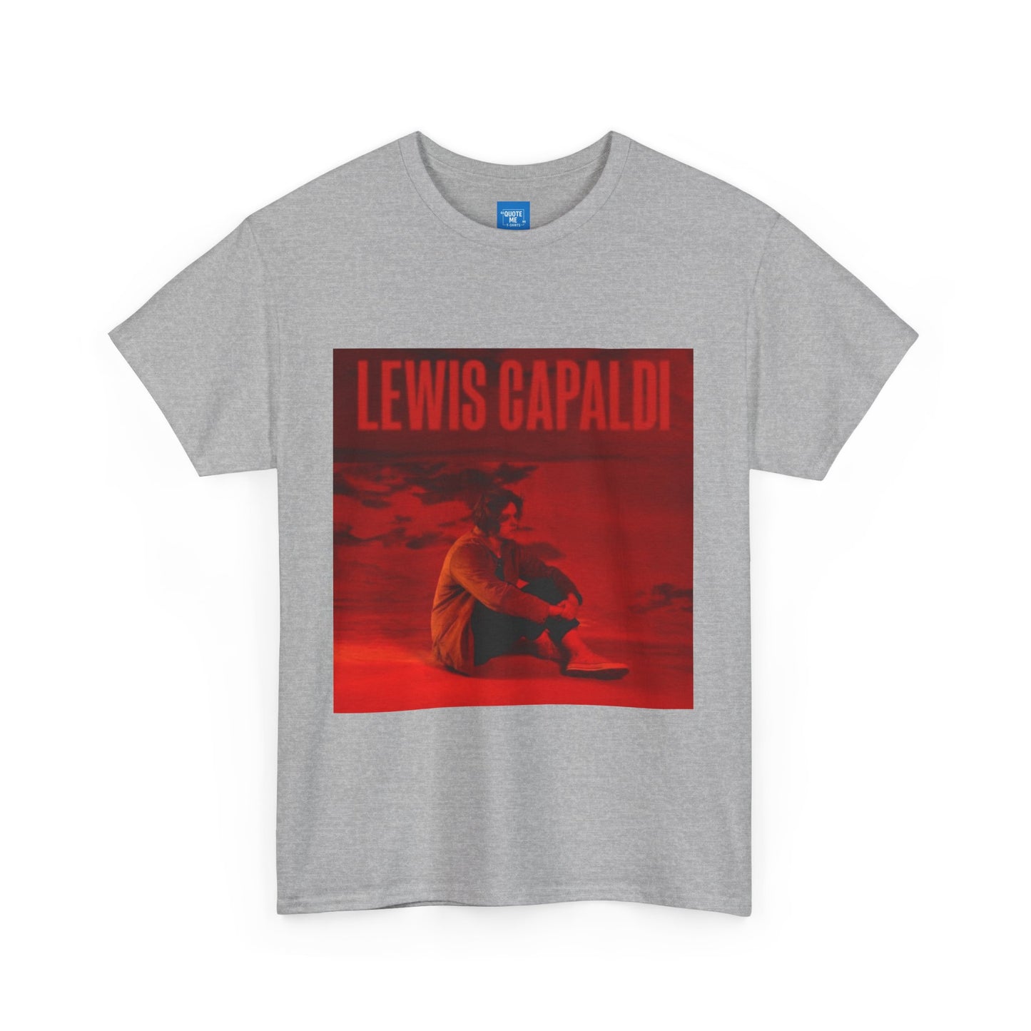 Lewis Capaldi Unisex Heavy Cotton Tee, Divinely Uninspired Shirt, Music Lover Gift, Fan Merch, Concert Outfit, Graphic T-shirt