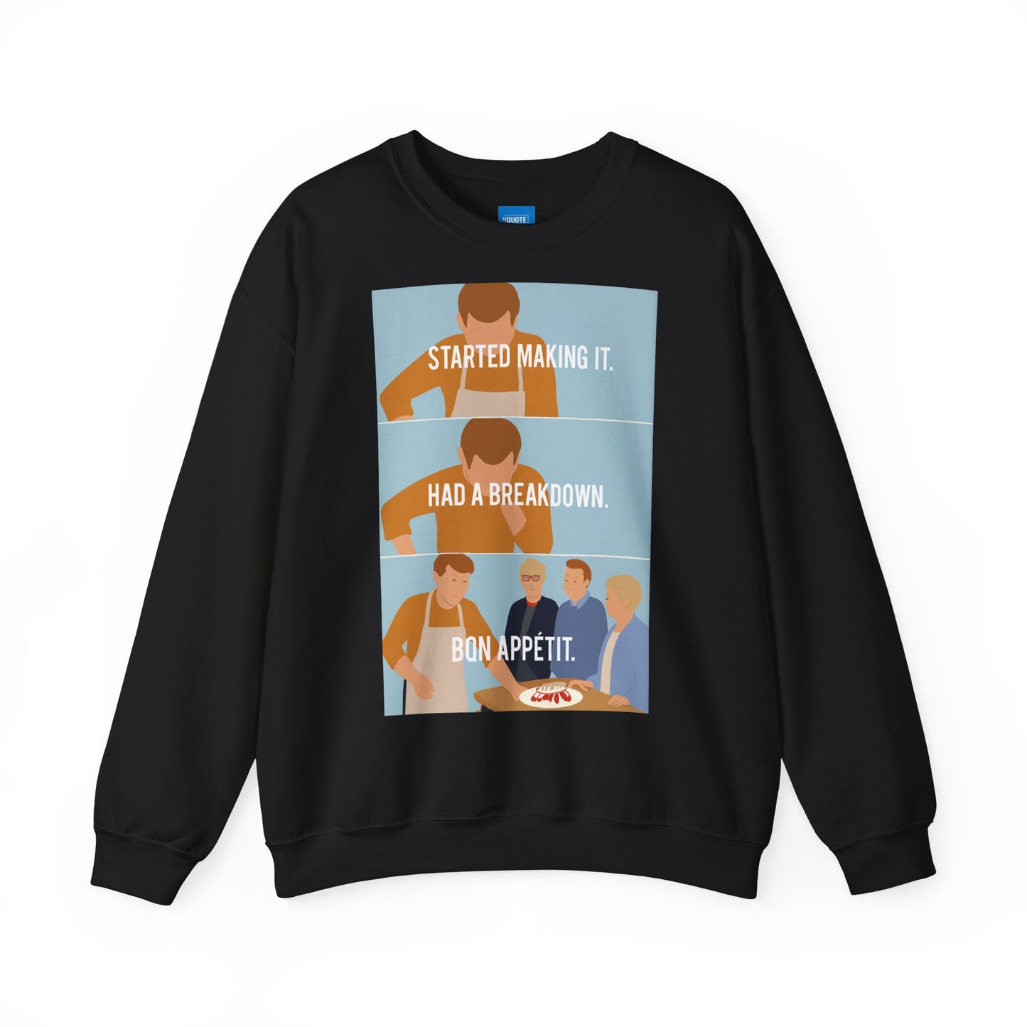 GBBO Unisex Sweatshirt, James Acaster Quote Jumper, Funny Baking Crewneck, Great British Bake Off Gift, Comfy Pullover, Baking Enthusiast