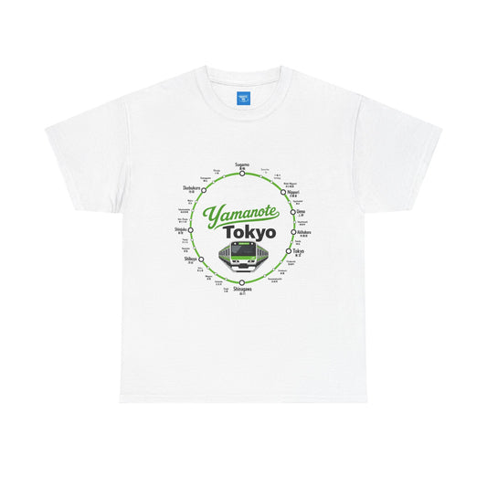 Yamanote Line Tokyo Metro Tee — Tokyo Train Map Graphic T-Shirt