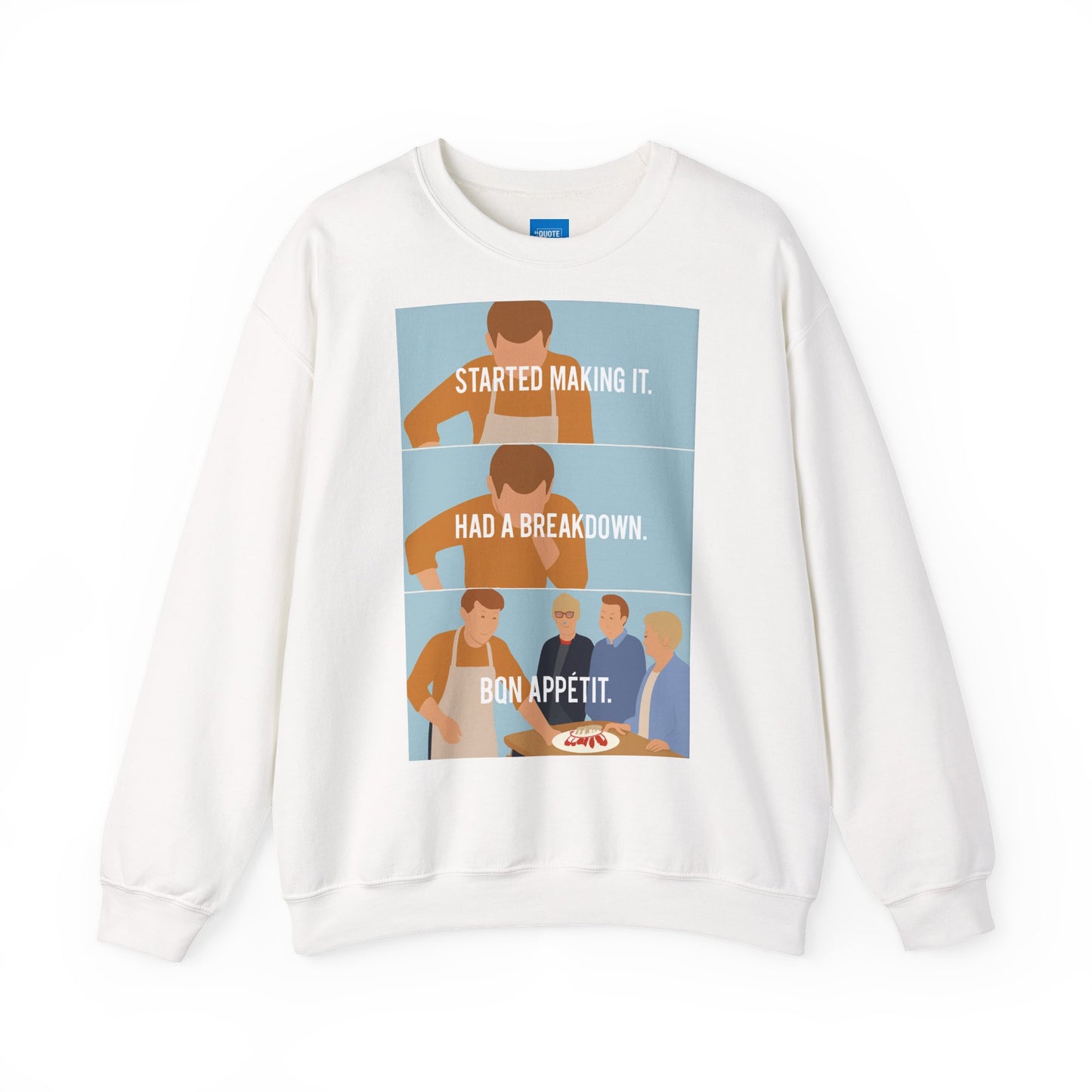 GBBO Unisex Sweatshirt, James Acaster Quote Jumper, Funny Baking Crewneck, Great British Bake Off Gift, Comfy Pullover, Baking Enthusiast