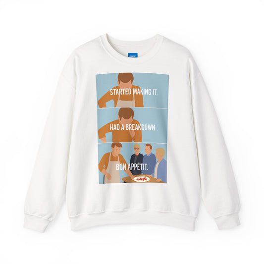 GBBO Unisex Sweatshirt, James Acaster Quote Jumper, Funny Baking Crewneck, Great British Bake Off Gift, Comfy Pullover, Baking Enthusiast