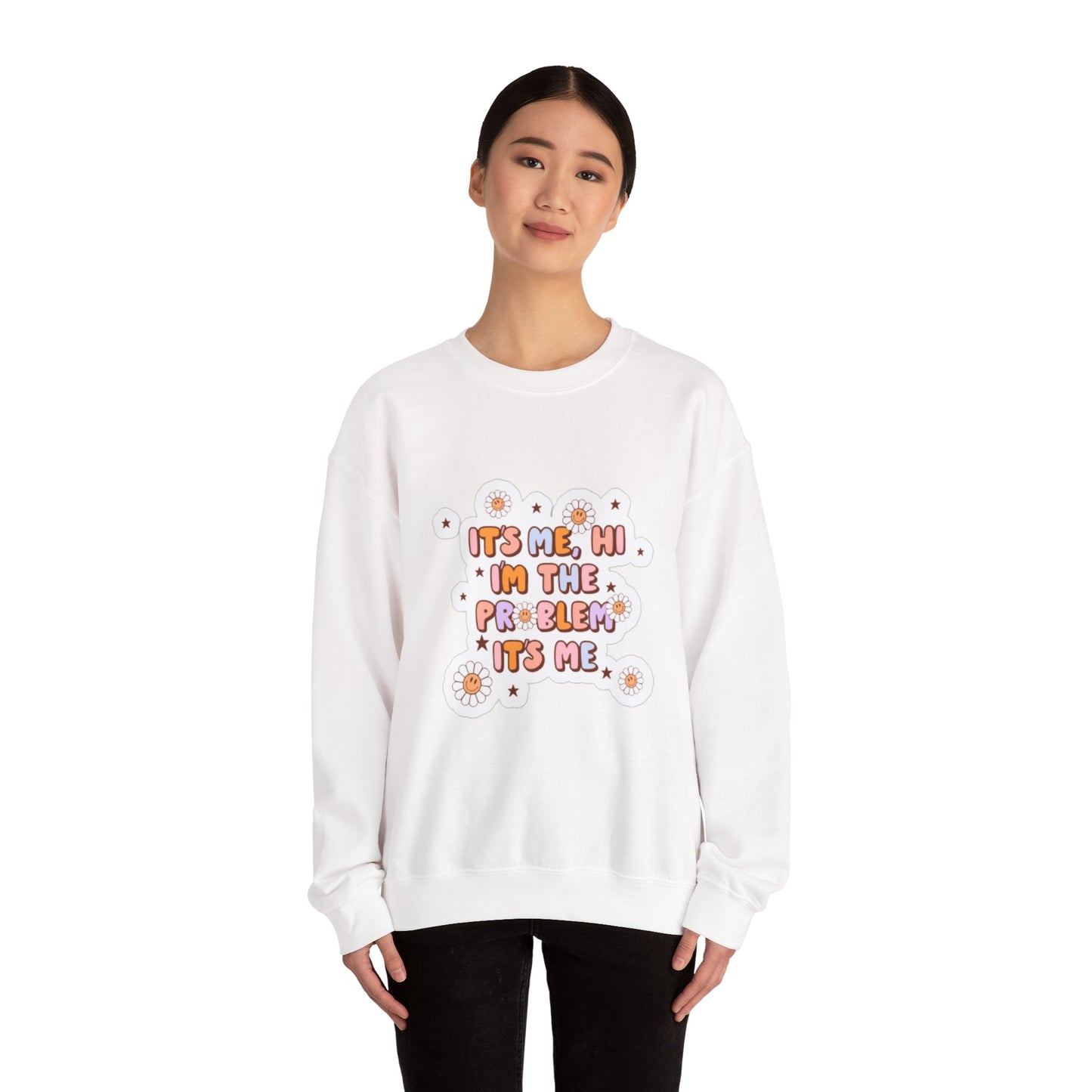 Lyrical Unisex Sweatshirt, Problematic Music Quote Jumper, Gift for Music Lover, Cosy Graphic Crewneck Pullover, Lyrics Sweater