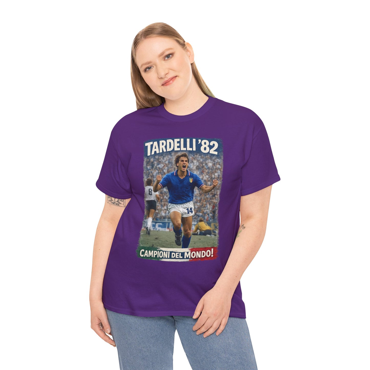 Spain 1982 World Cup Marco Tardelli Goal Celebration T-Shirt