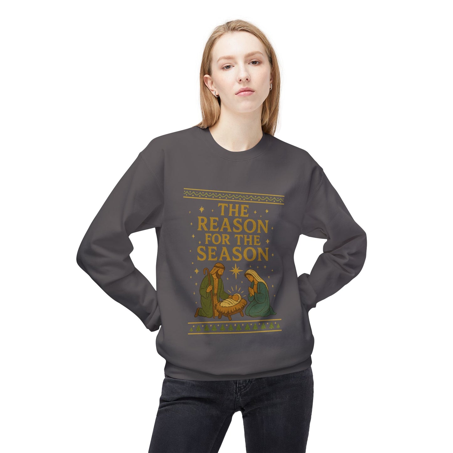 Nativity 'The Reason for the Season' Sweatshirt