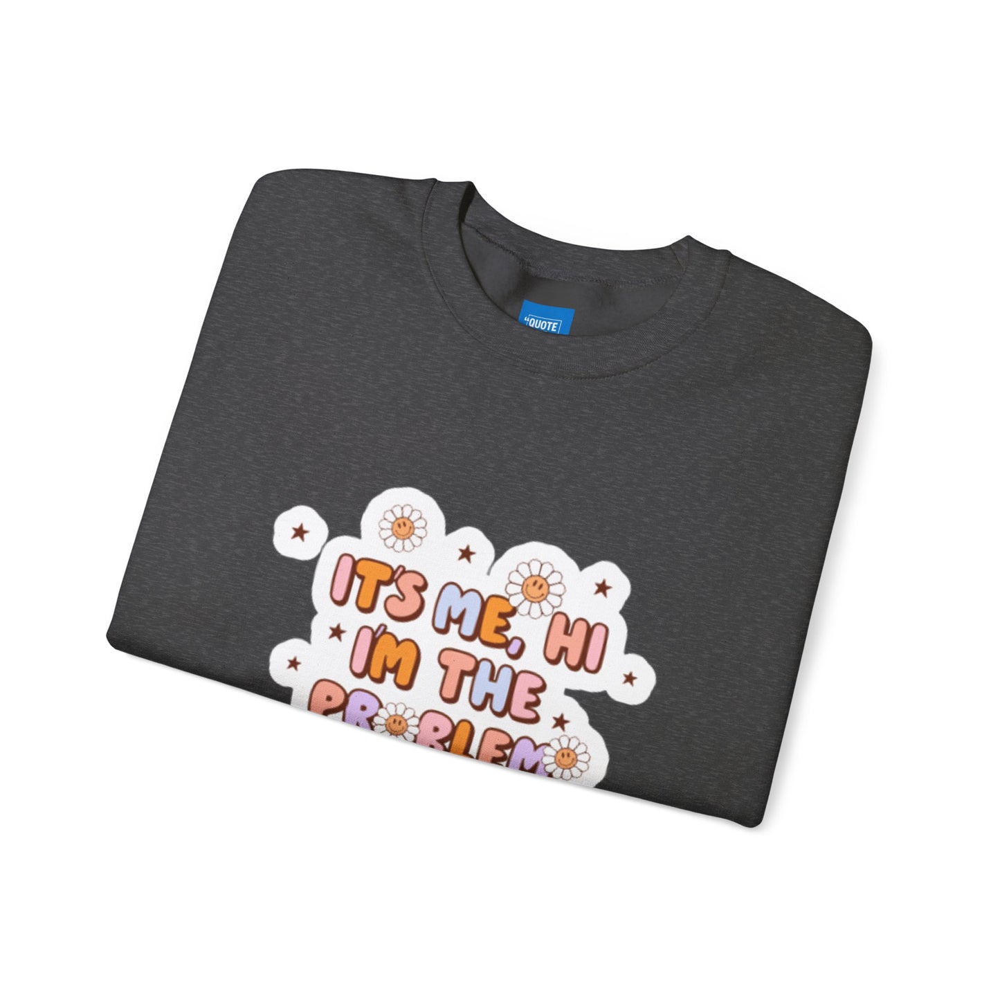 Lyrical Unisex Sweatshirt, Problematic Music Quote Jumper, Gift for Music Lover, Cosy Graphic Crewneck Pullover, Lyrics Sweater