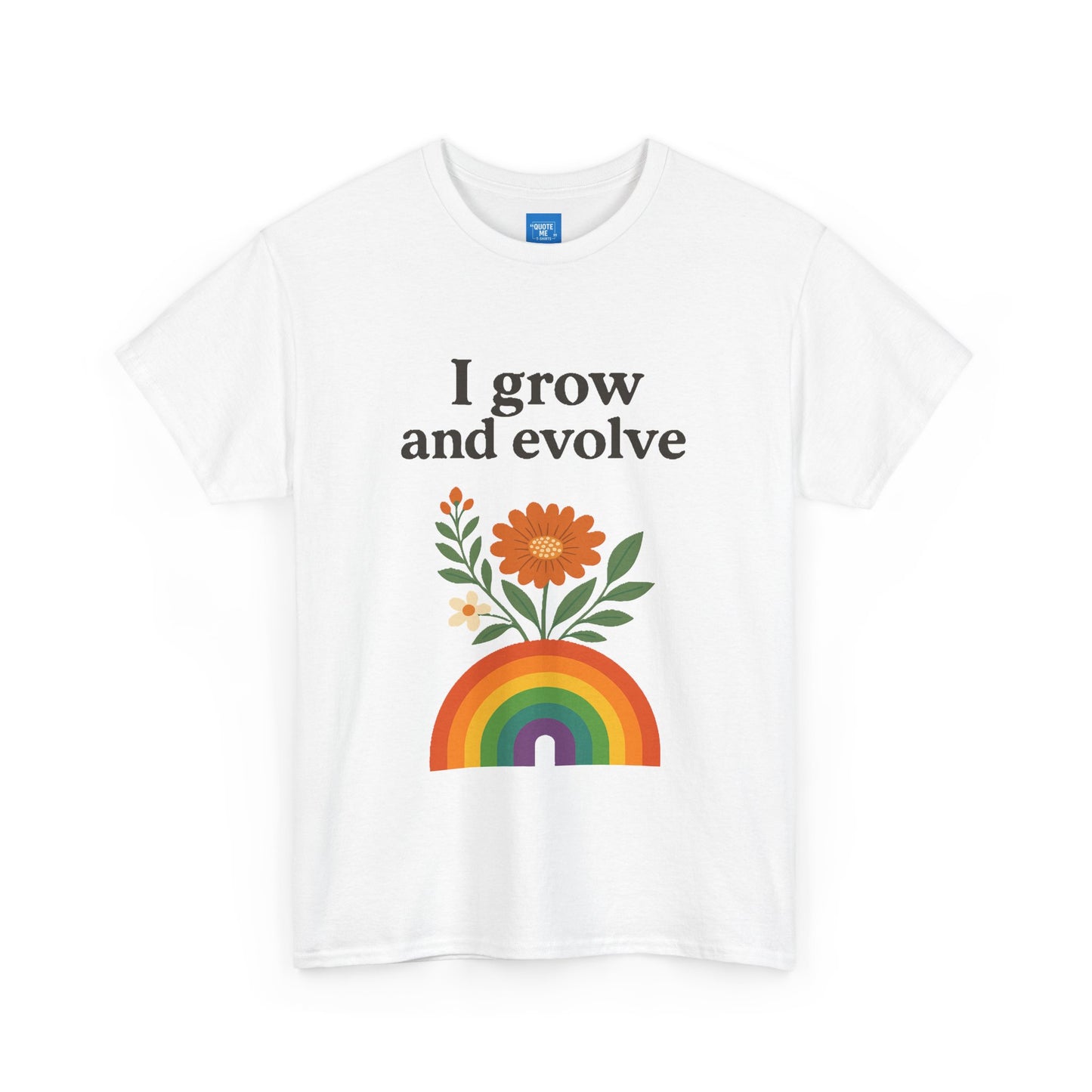 Evolution Unisex Tee, Growth Shirt, Inspirational Tshirt, Personal Development Top, Gift for Self Improvement, Evolving Cotton Shirt