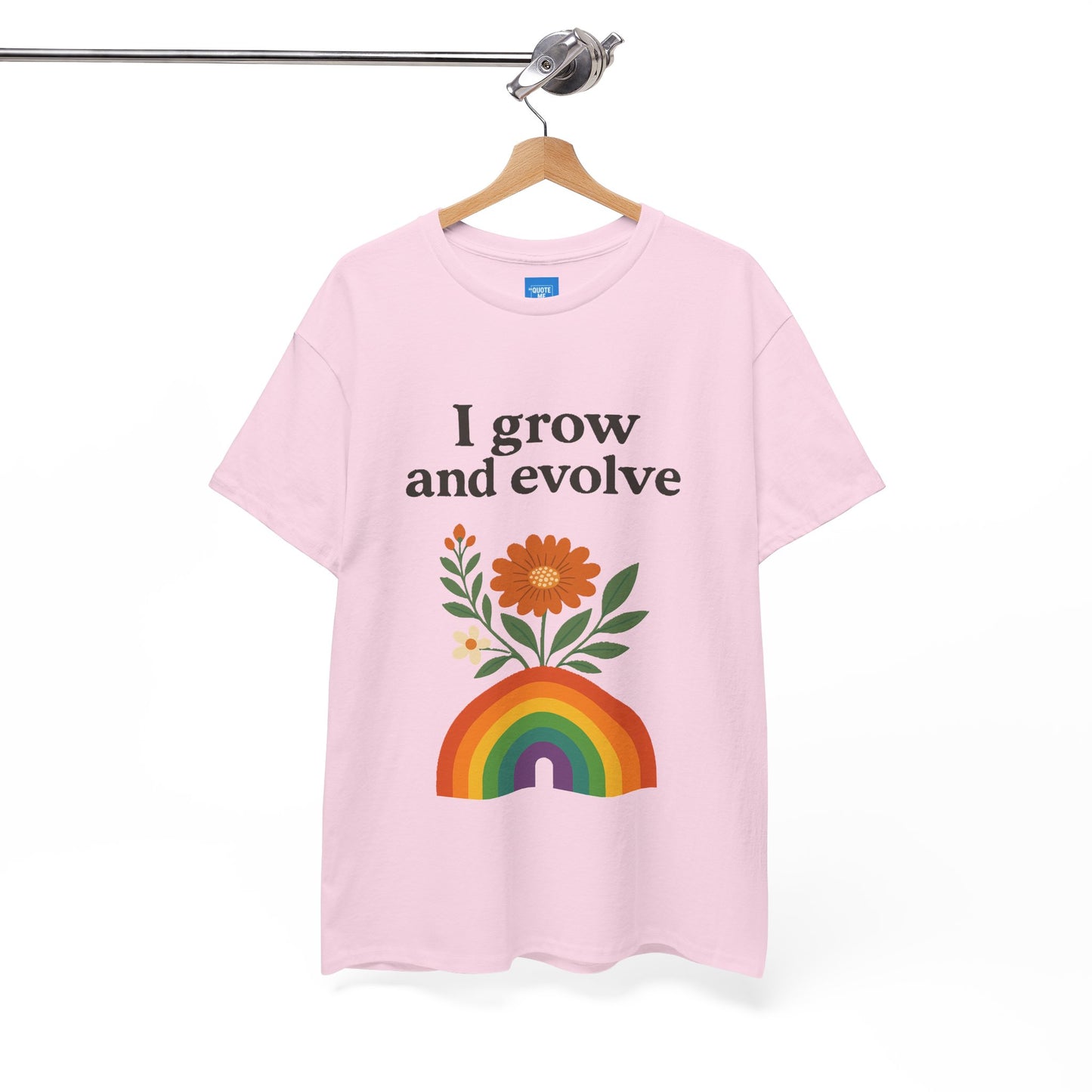 Evolution Unisex Tee, Growth Shirt, Inspirational Tshirt, Personal Development Top, Gift for Self Improvement, Evolving Cotton Shirt