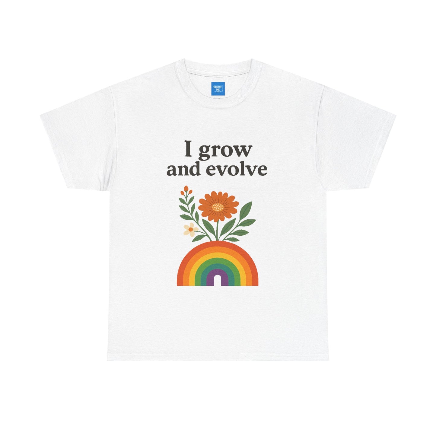 Evolution Unisex Tee, Growth Shirt, Inspirational Tshirt, Personal Development Top, Gift for Self Improvement, Evolving Cotton Shirt