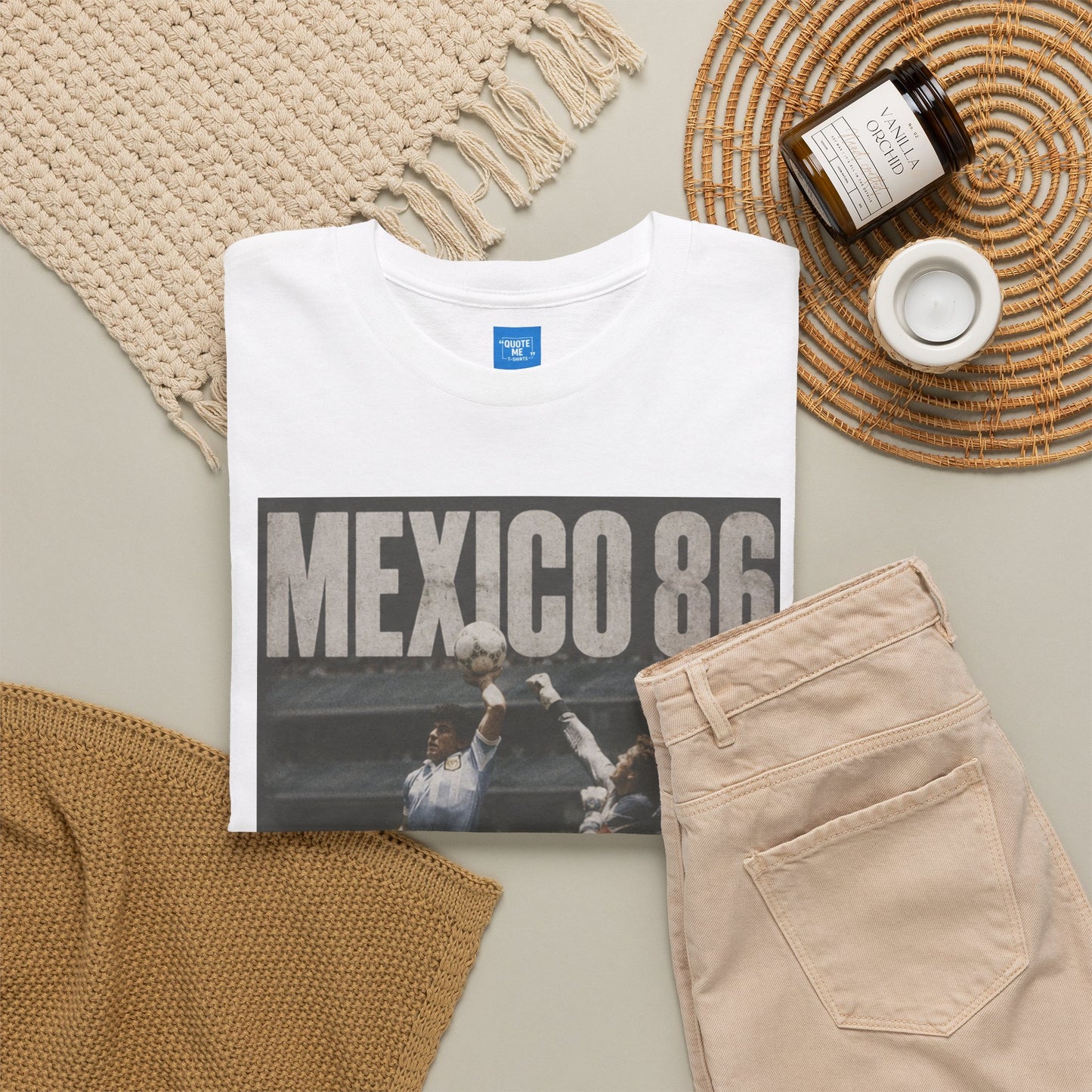 Mexico World Cup 'Hand of God' Maradona T-Shirt